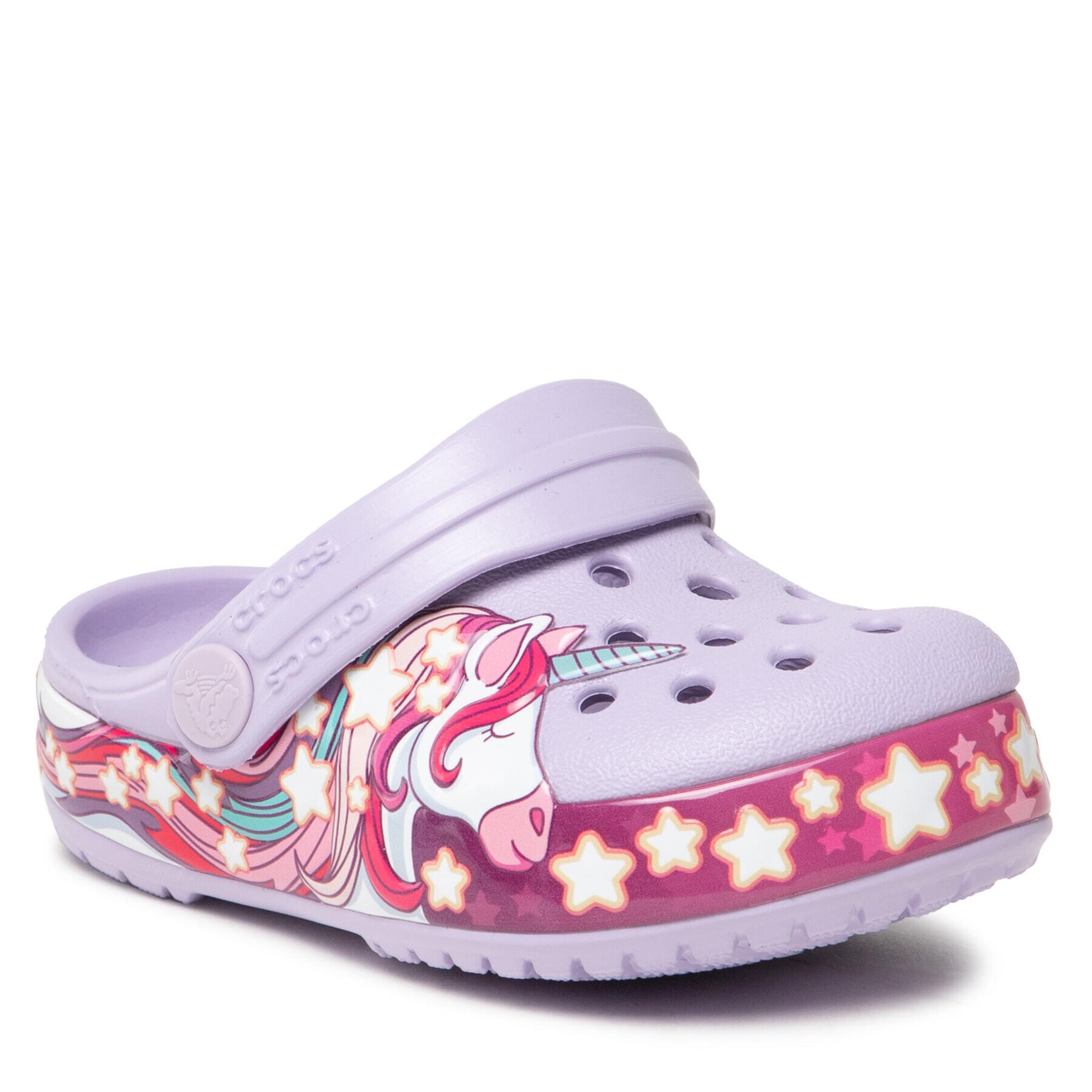 Crocs Papucs Funlab Unicorn Band Cg K 206270 Lila - Pepit.hu