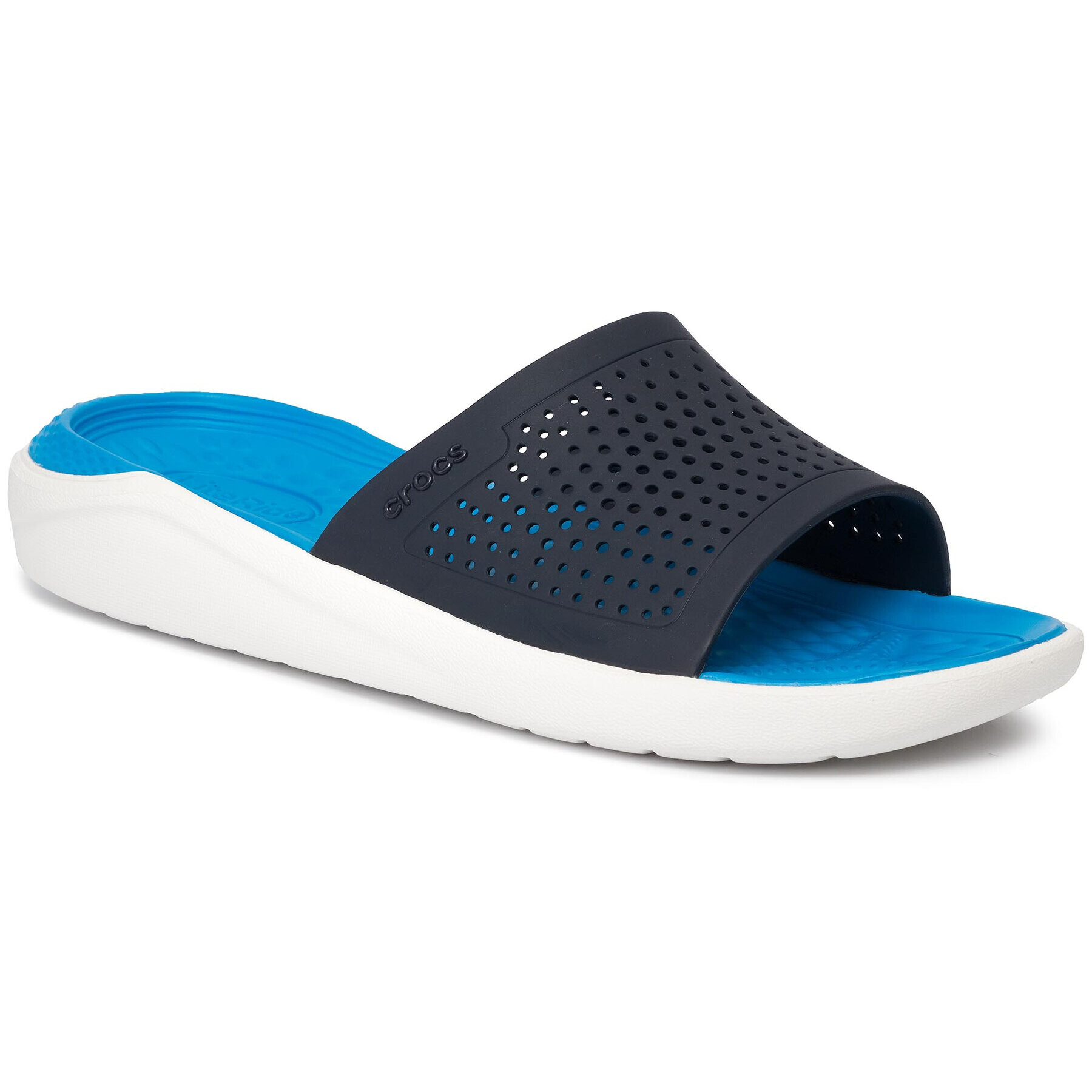 Crocs Papucs Literide Slide 205183 Sötétkék - Pepit.hu