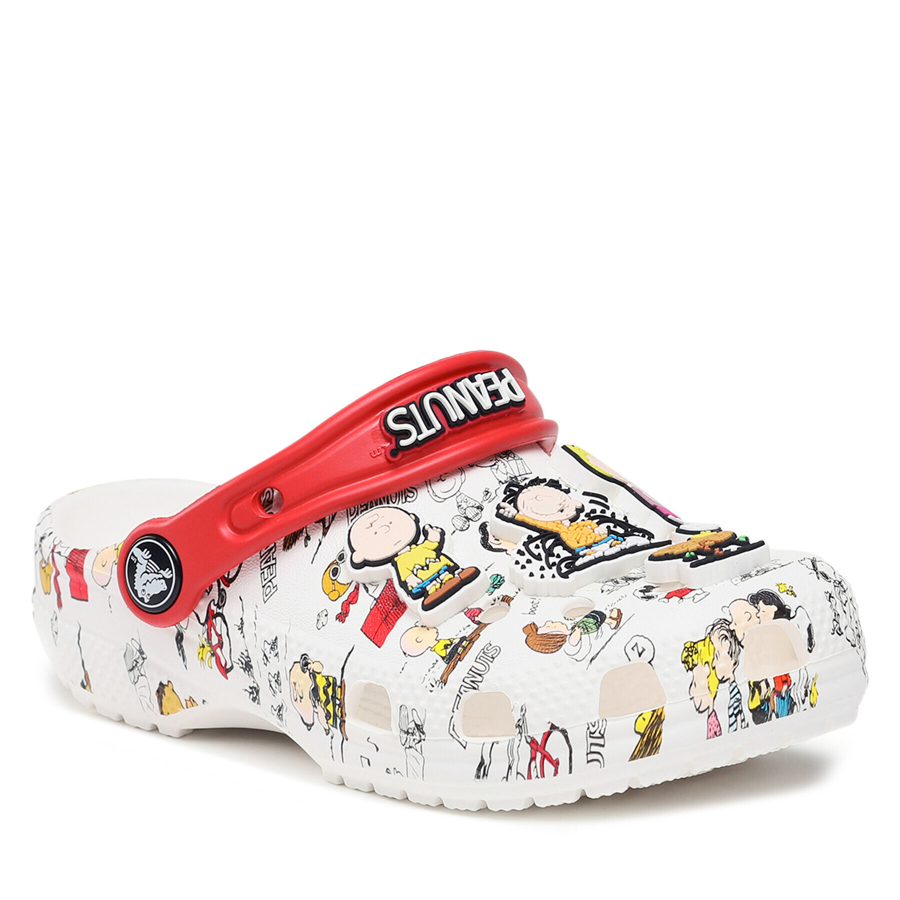 Crocs Papucs Peanuts Classic Clog Kids 208630 Fehér - Pepit.hu