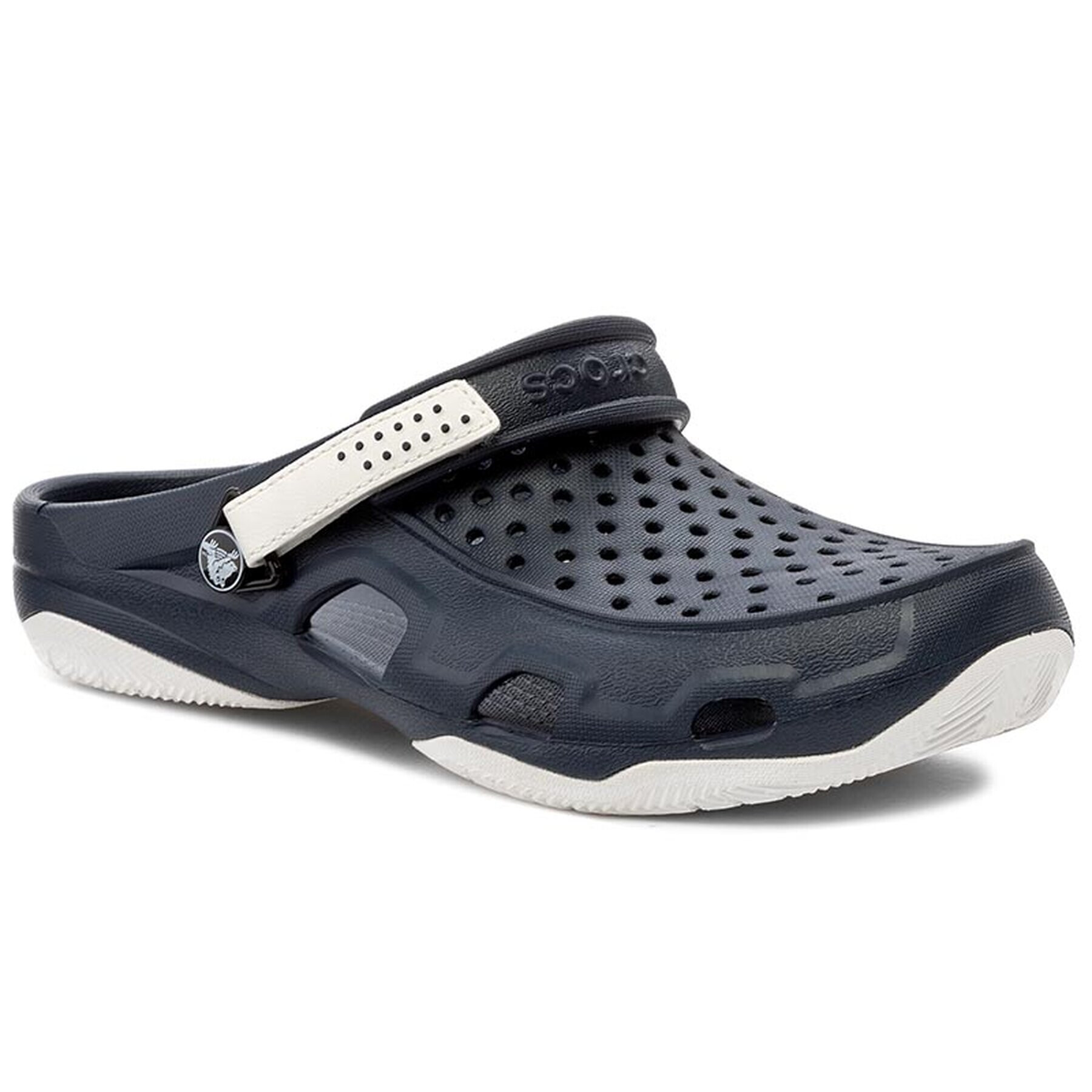 Crocs Papucs Swiftwater Deck Clog M 203981 Sötétkék - Pepit.hu