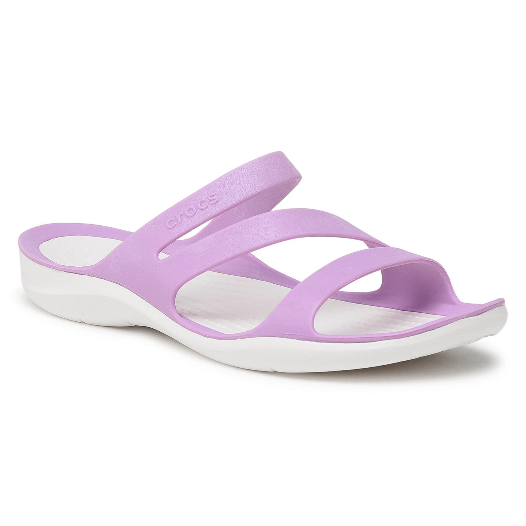 Crocs Papucs Swiftwater Sandal W 203998 Lila - Pepit.hu