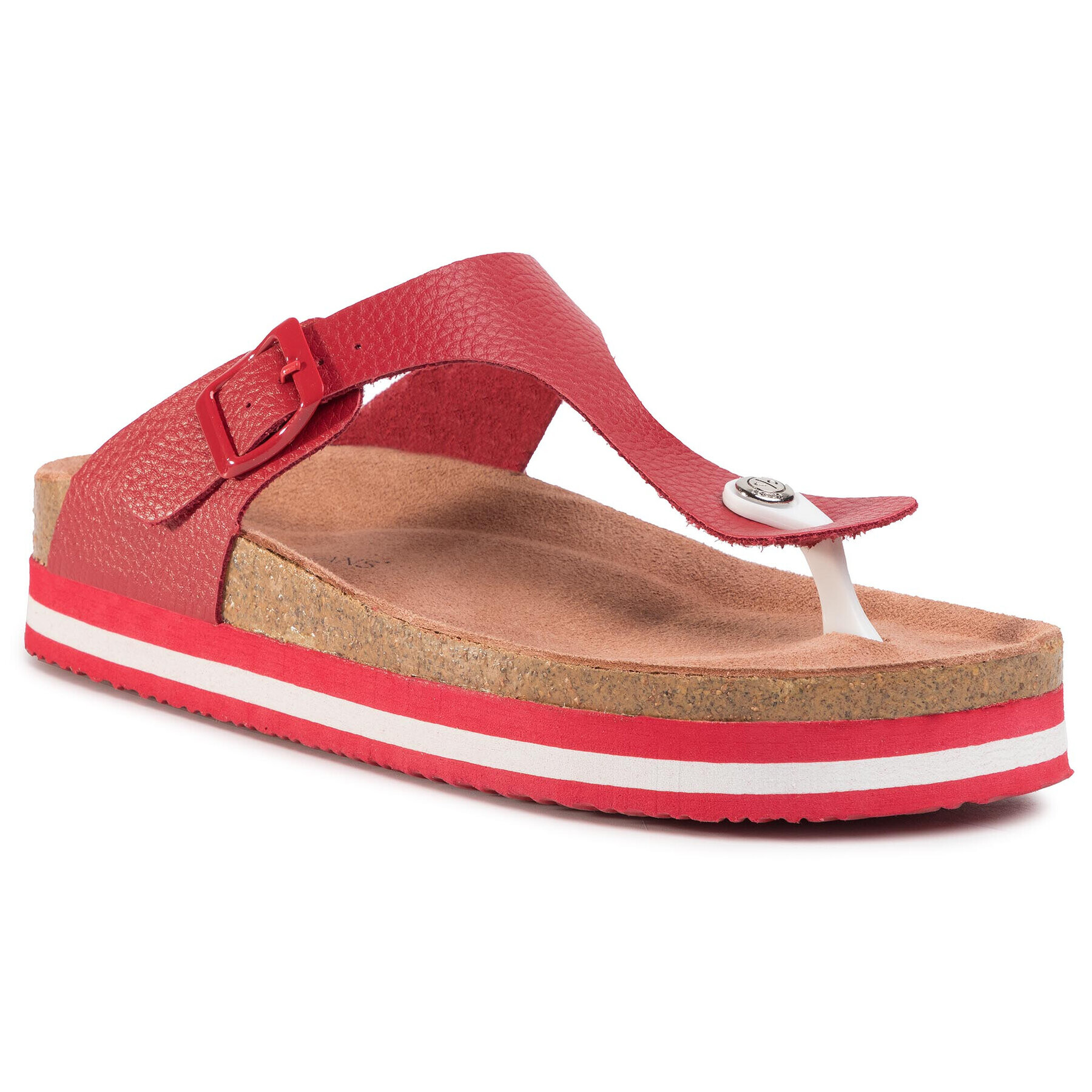 Cross Jeans Flip-flops FF2R4177C Piros - Pepit.hu