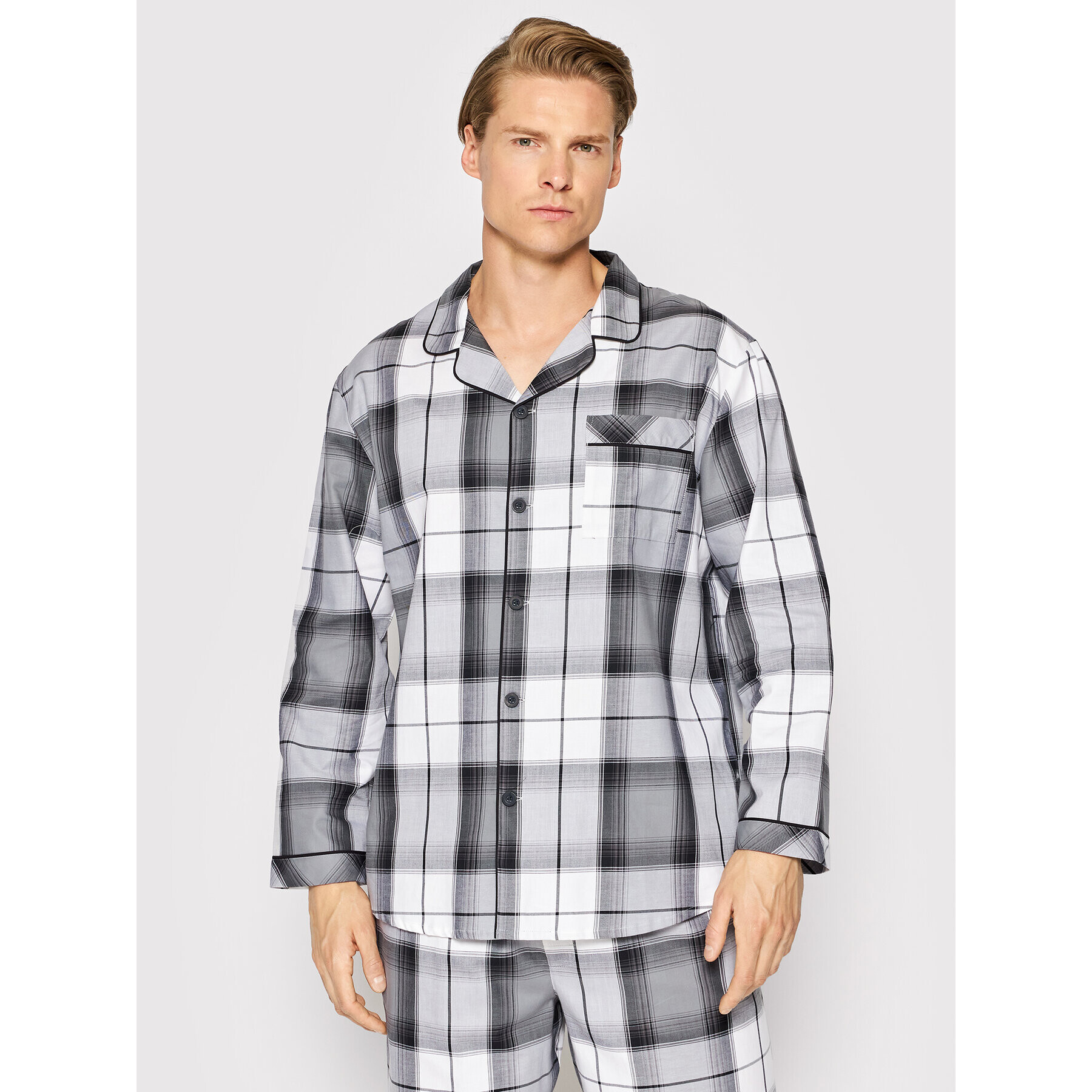 Cyberjammies Pizsama felső Samuel 6695 Szürke Regular Fit - Pepit.hu