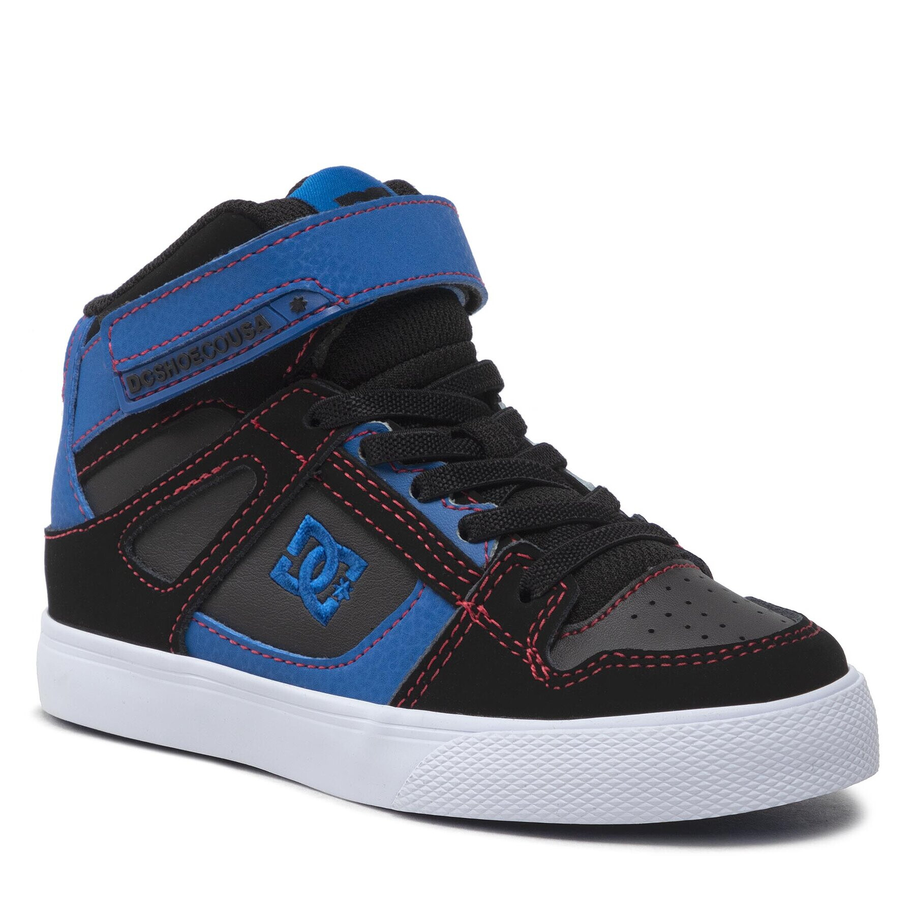 DC Sportcipő Pure High-Top Ev ADBS300324 Fekete - Pepit.hu