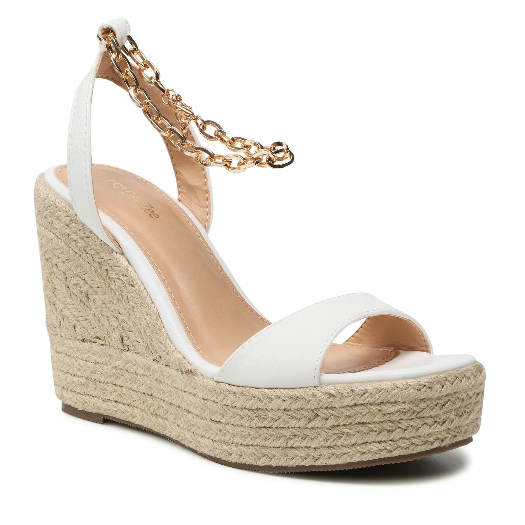 DeeZee Espadrilles LS5517-03 Fehér - Pepit.hu