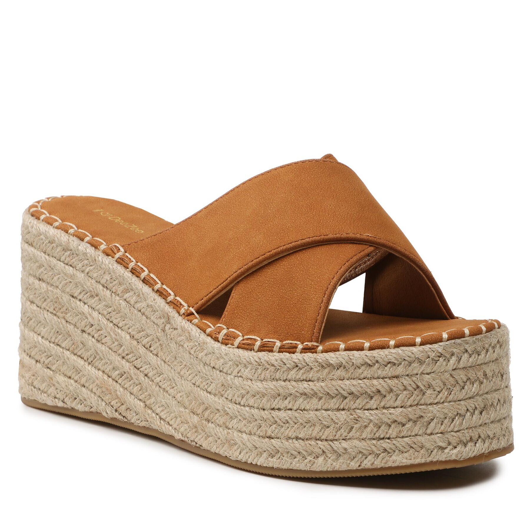 DeeZee Espadrilles Q8745-6 Barna - Pepit.hu