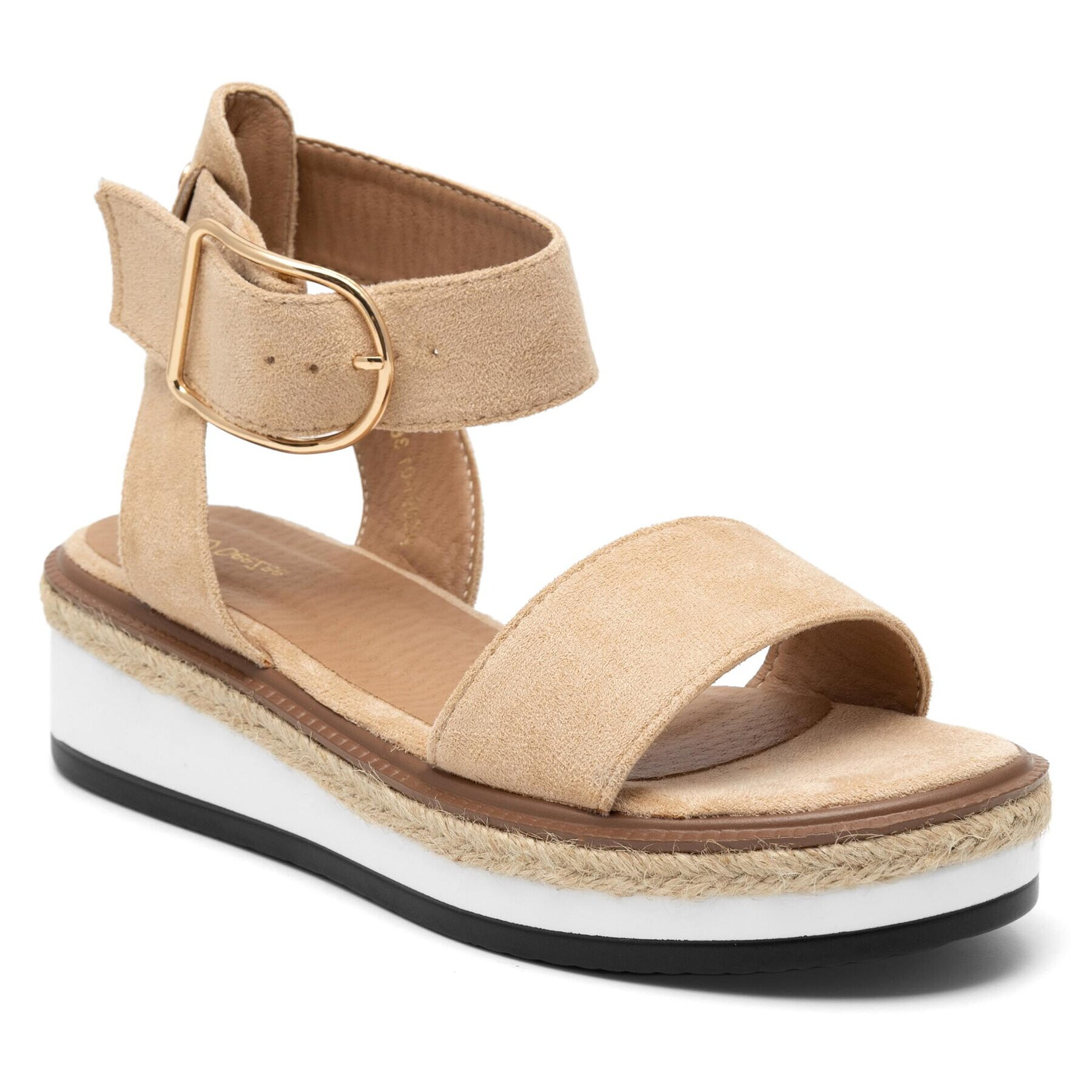 DeeZee Espadrilles WS091-01 Bézs - Pepit.hu