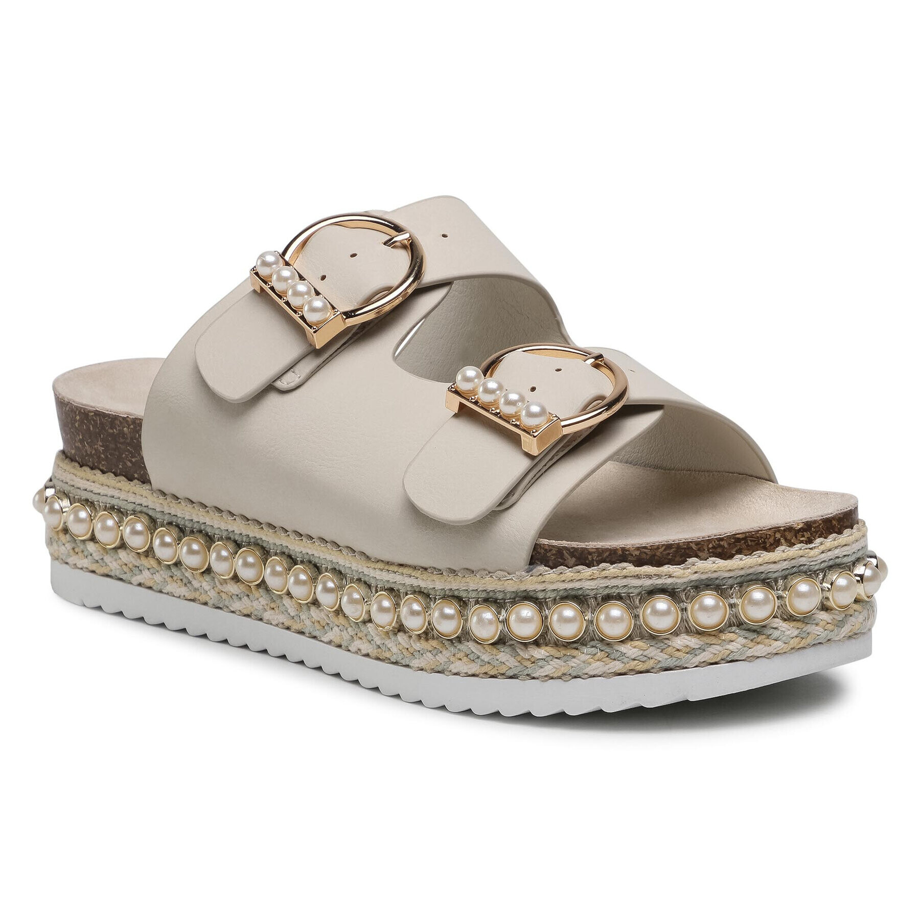 DeeZee Espadrilles WS210407-01 Bézs - Pepit.hu