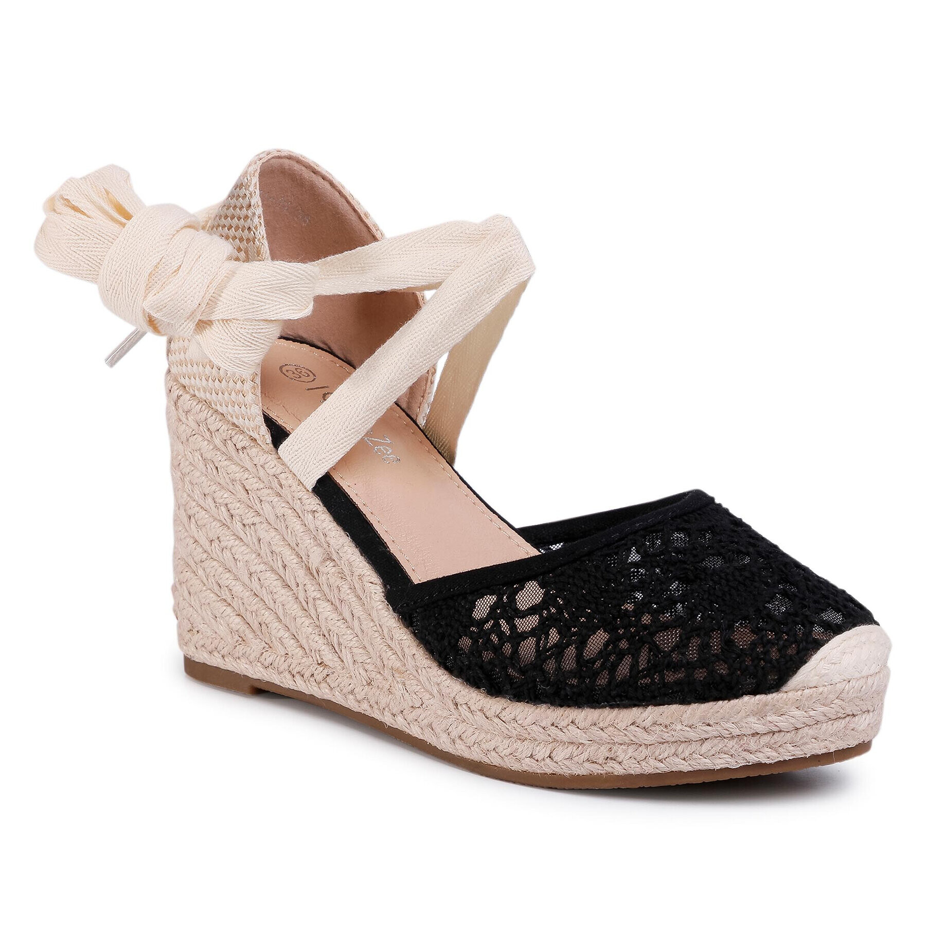 DeeZee Espadrilles WS270901-01 Fekete - Pepit.hu