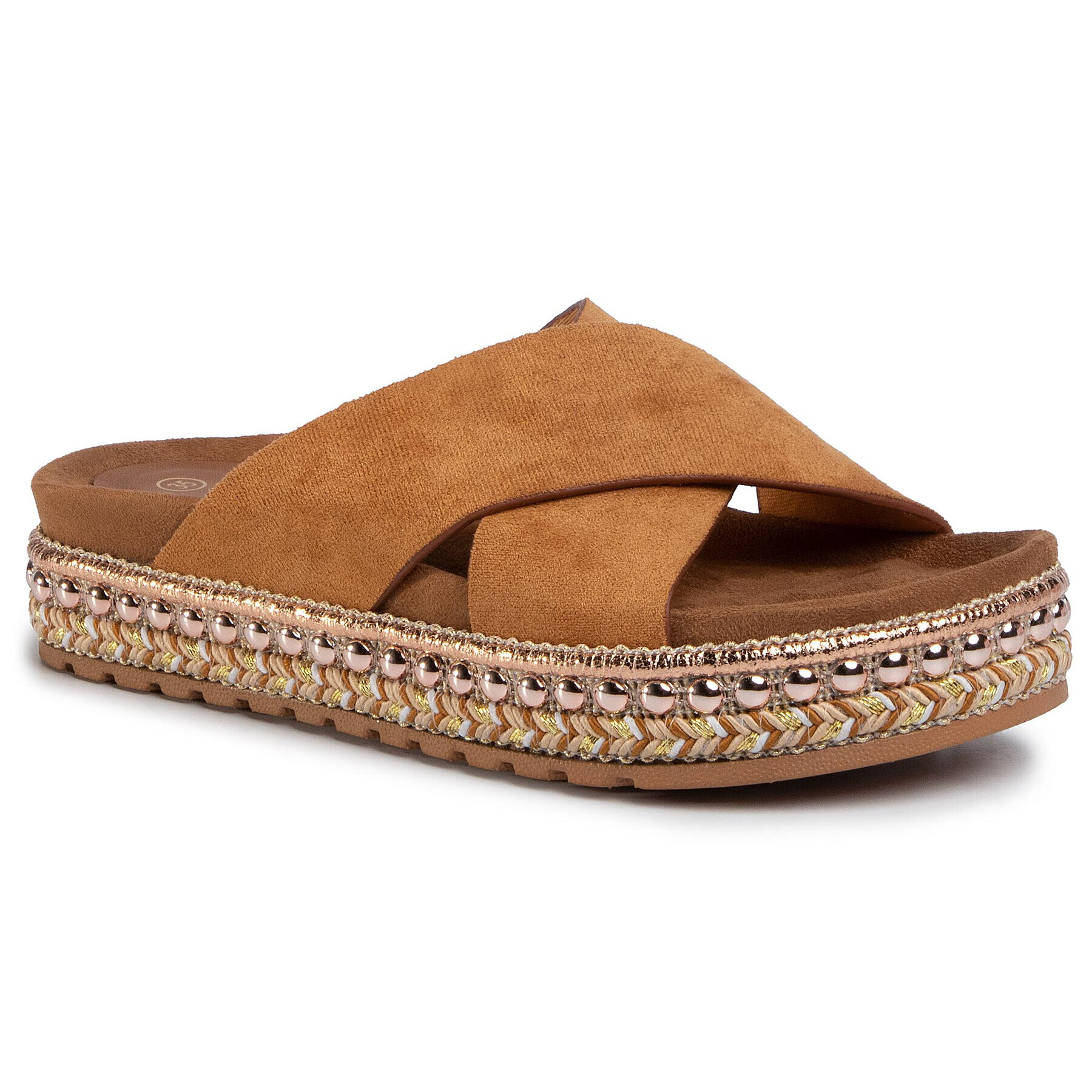 DeeZee Espadrilles WSHT2019-04 Barna - Pepit.hu