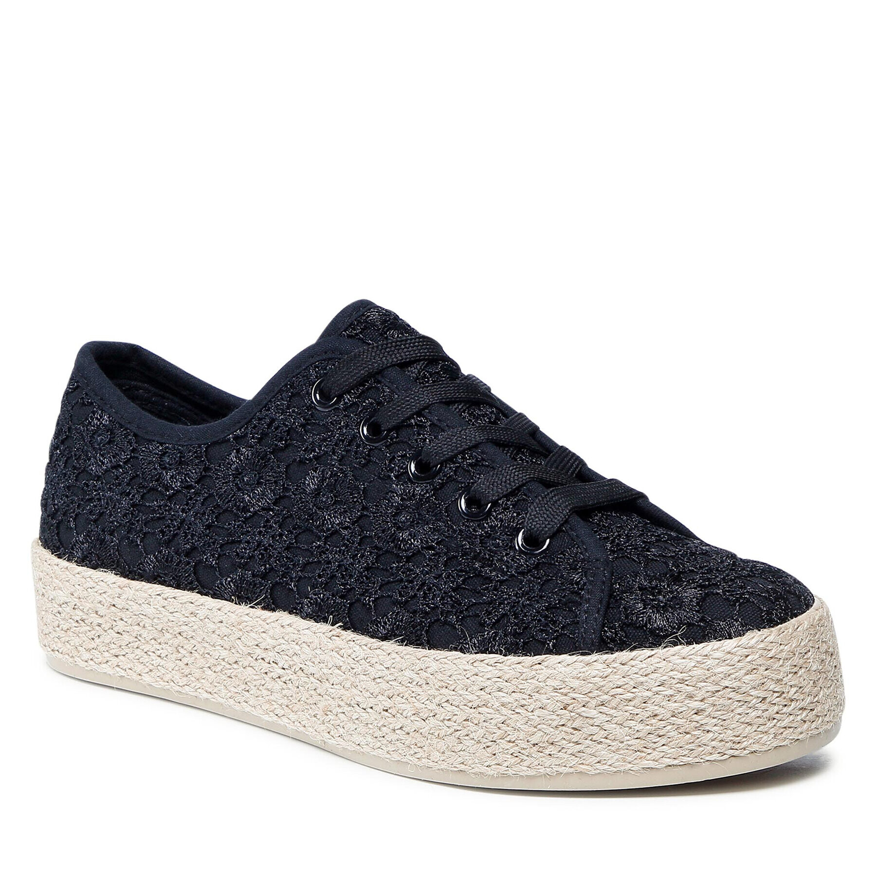 DeeZee Espadrilles WSK1576-14 Fekete - Pepit.hu