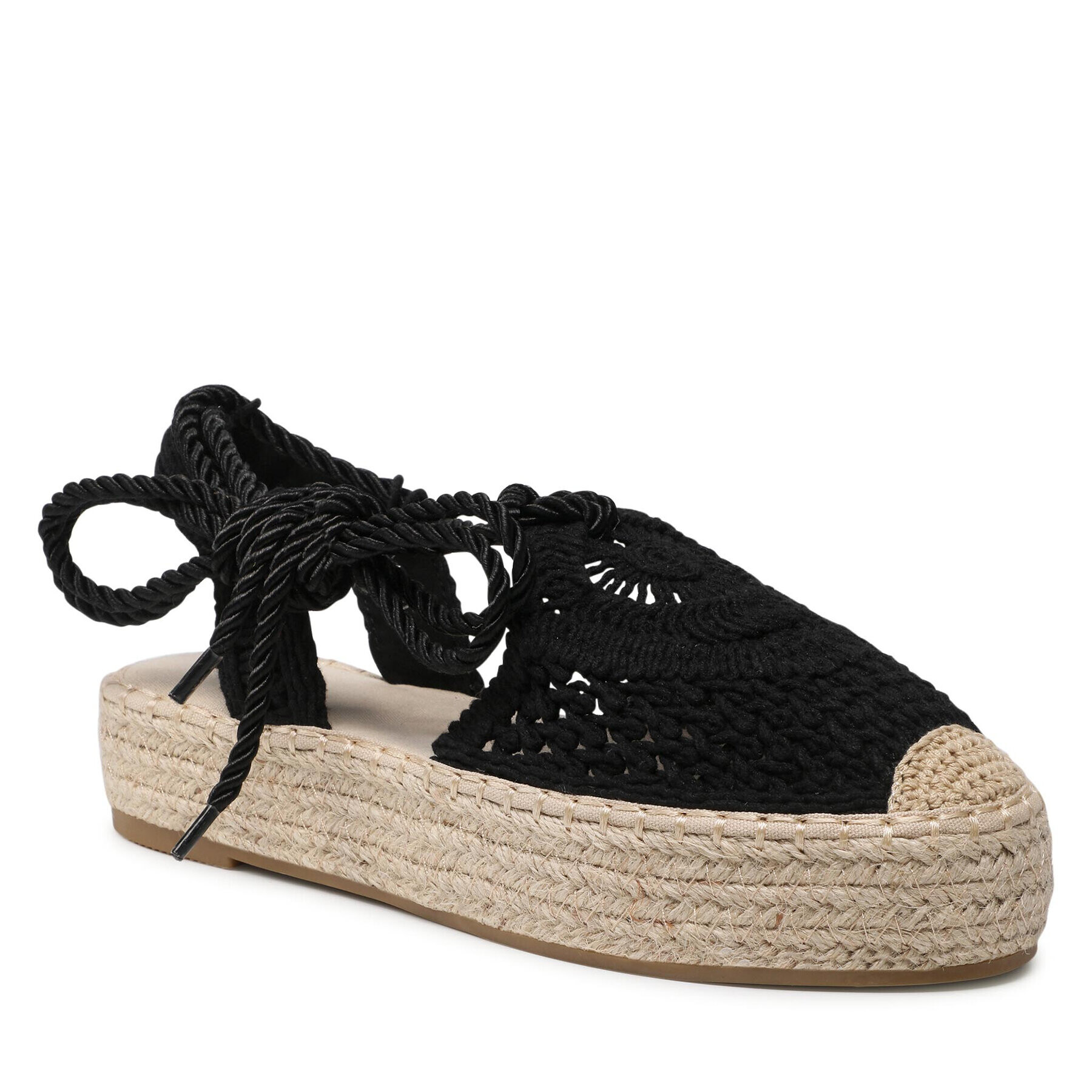 DeeZee Espadrilles WSS990-116 Fekete - Pepit.hu