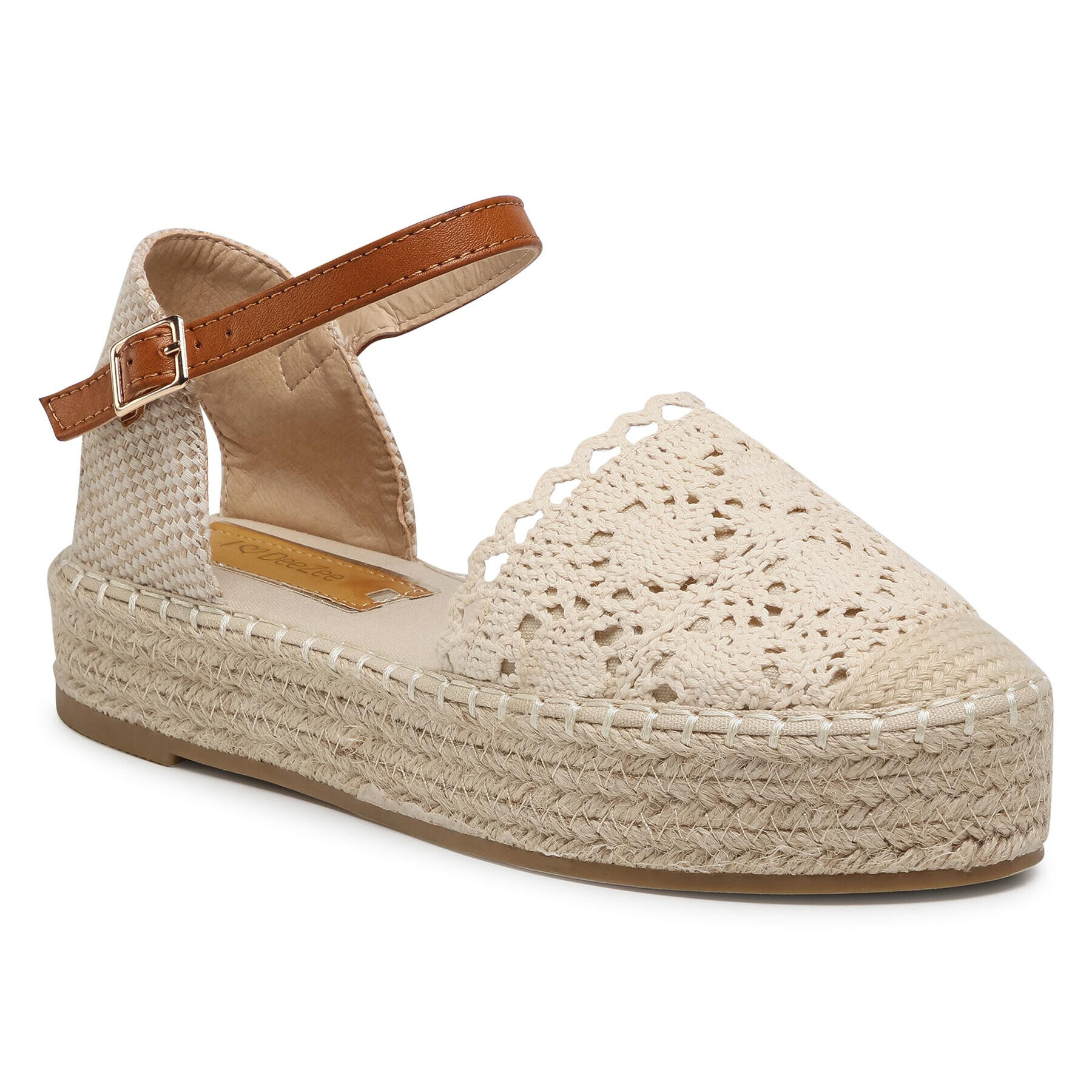 DeeZee Espadrilles WSS990-56 Bézs - Pepit.hu