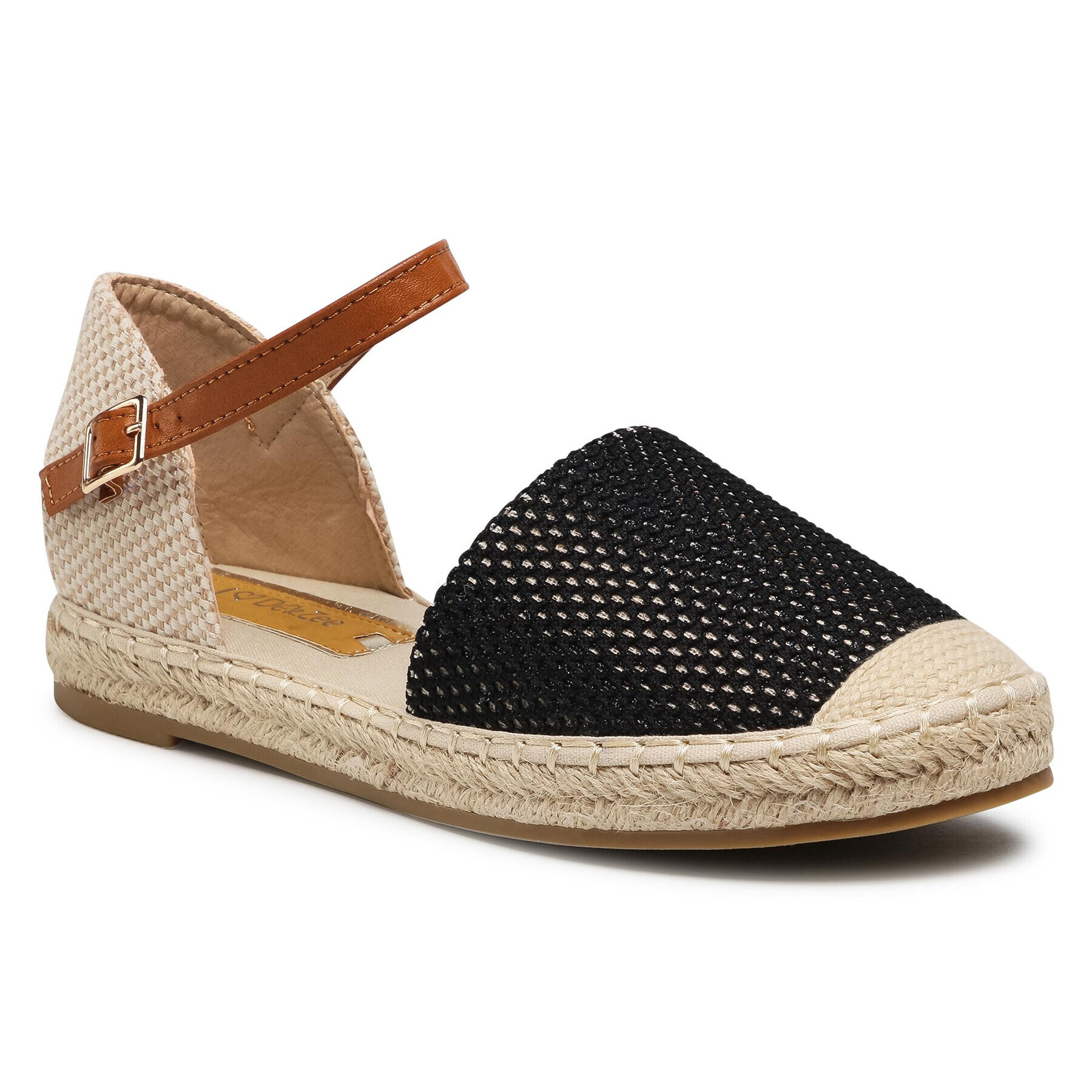 DeeZee Espadrilles WSS990-62 Fekete - Pepit.hu