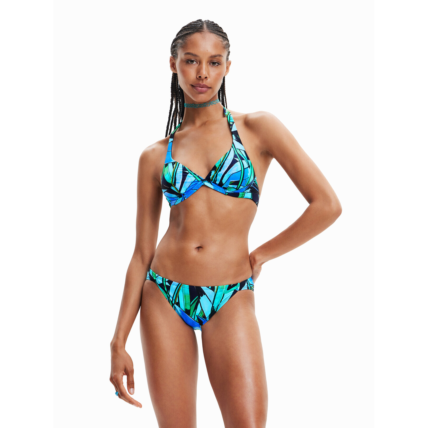 Desigual Bikini alsó Bukiti 23SWMK37 Kék - Pepit.hu