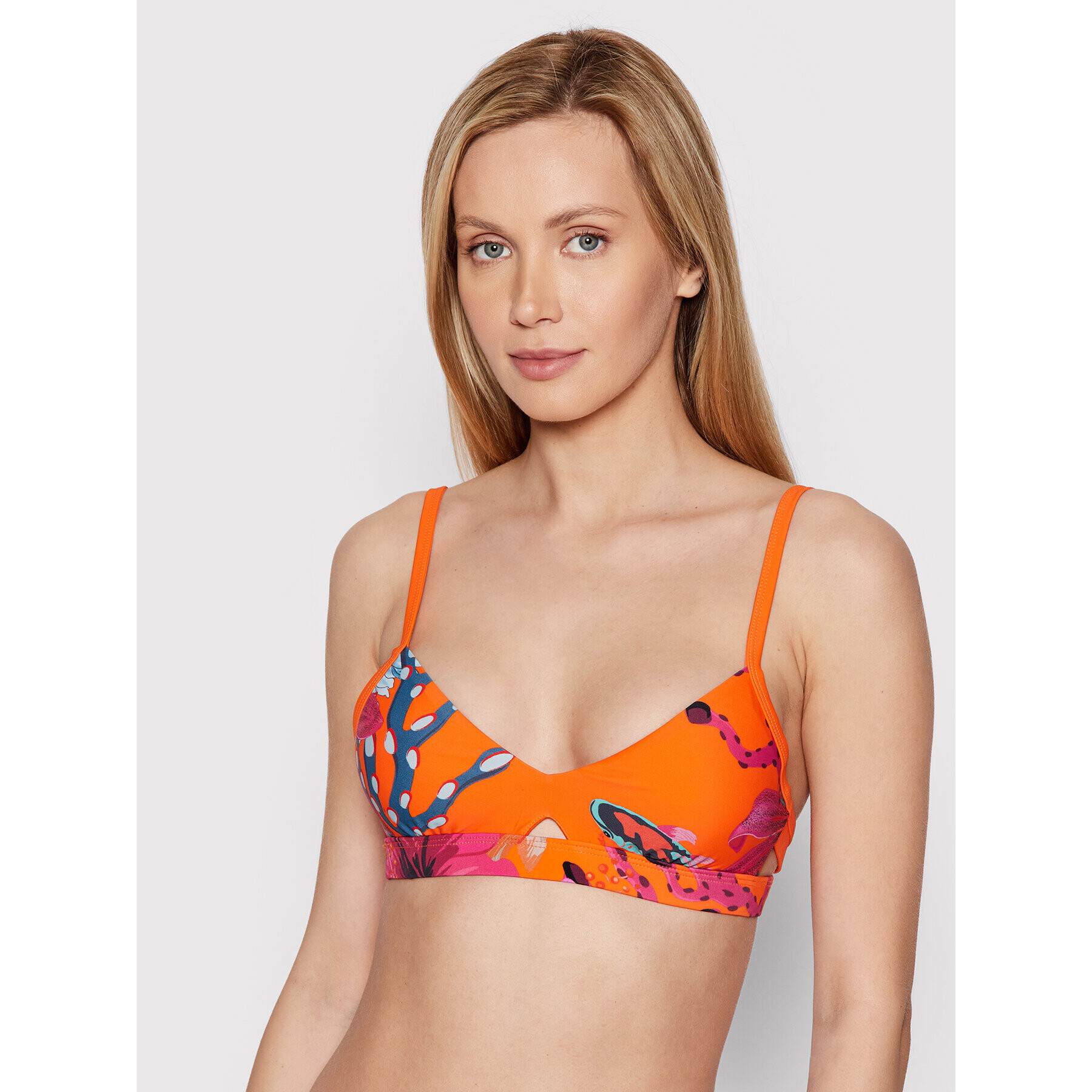 Desigual Bikini felső Attina I 22SWMK17 Narancssárga - Pepit.hu