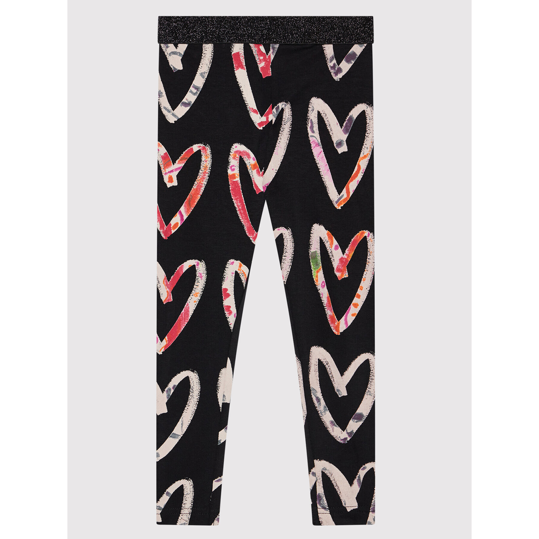 Desigual Leggings 21WGKK04 Fekete Slim Fit - Pepit.hu