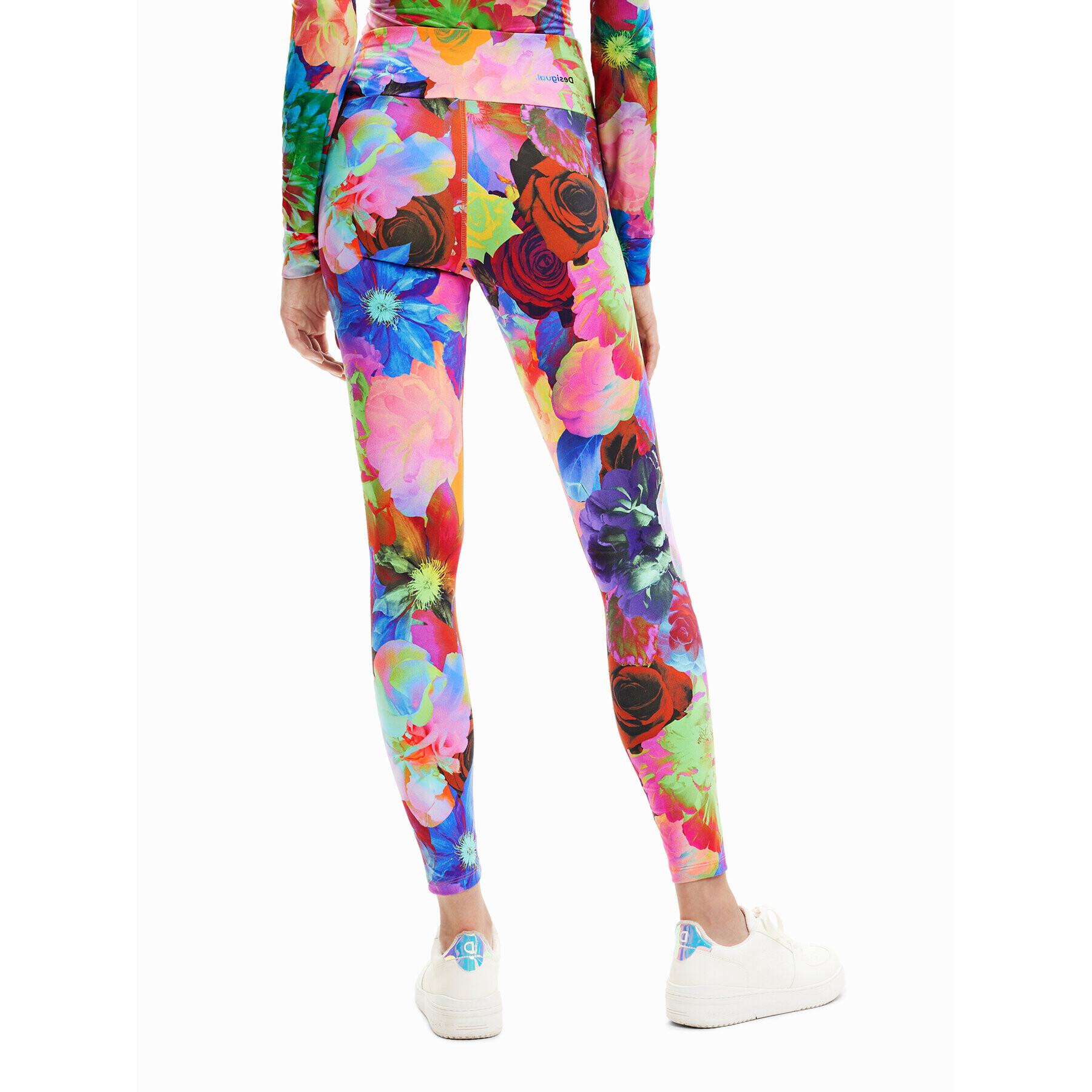 Desigual Leggings Tulipa 23SWKK07 Színes Slim Fit - Pepit.hu