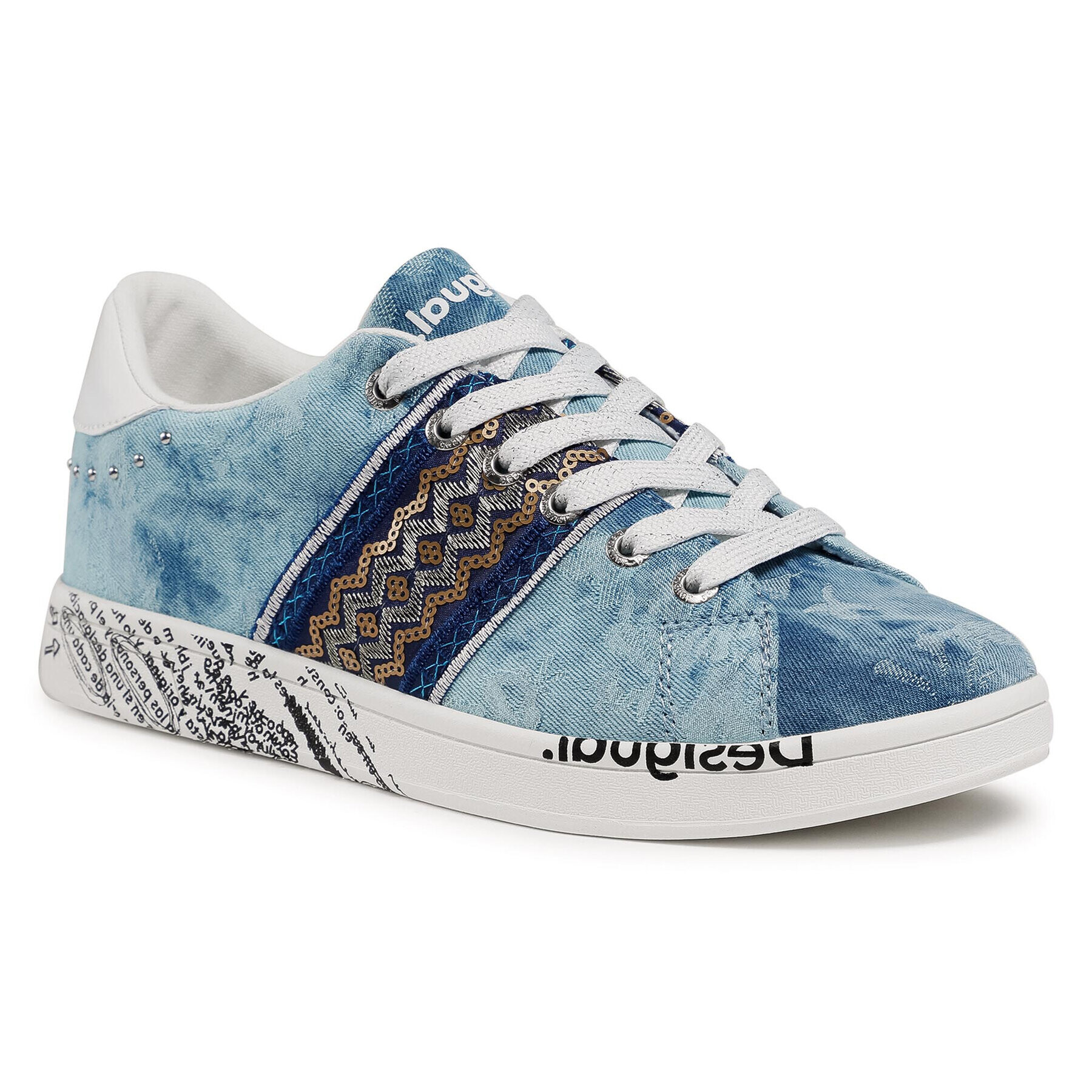 Desigual Sportcipő Cosmic 21SSKA16 Kék - Pepit.hu