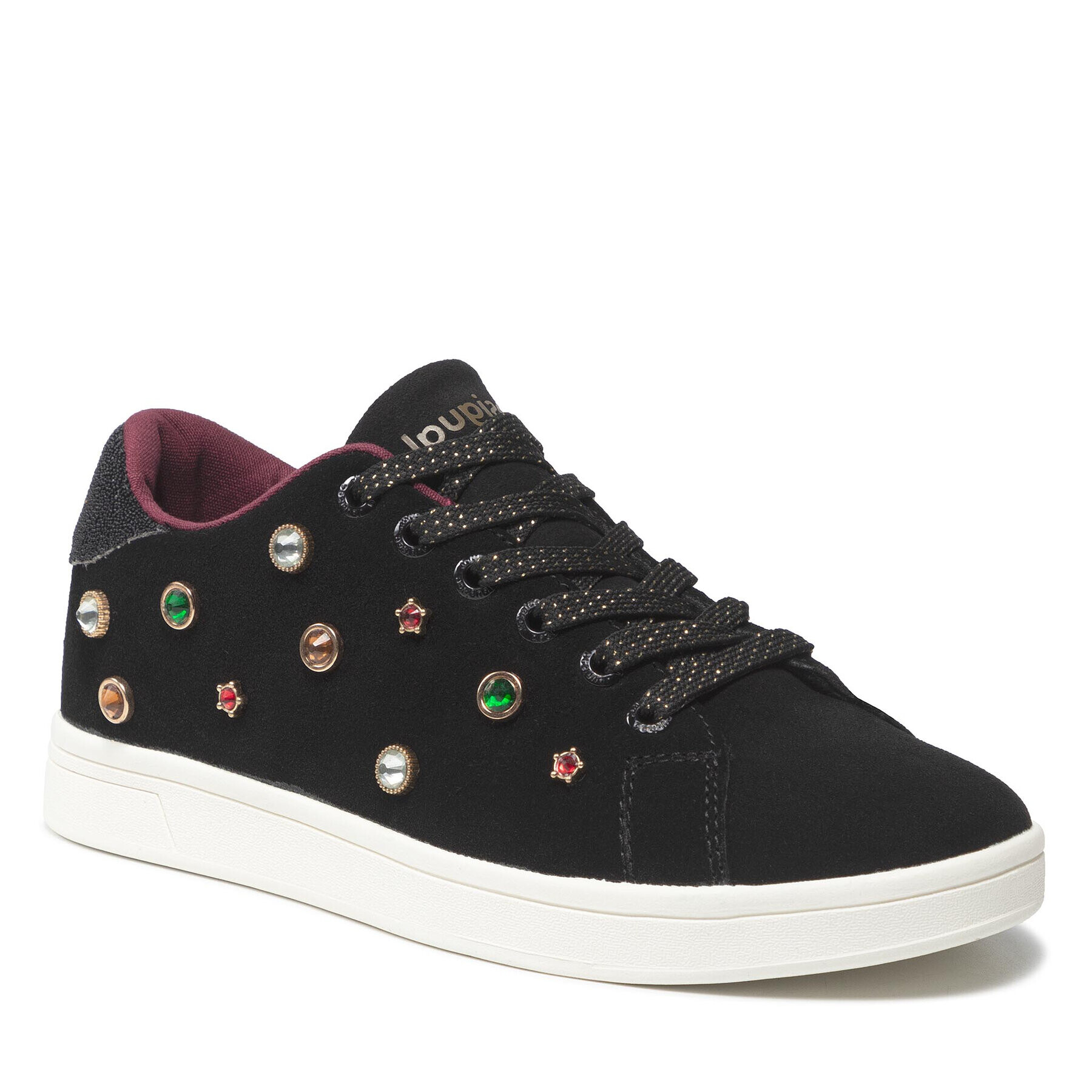 Desigual Sportcipő Cosmic Jewels 21WSKL01 Fekete - Pepit.hu