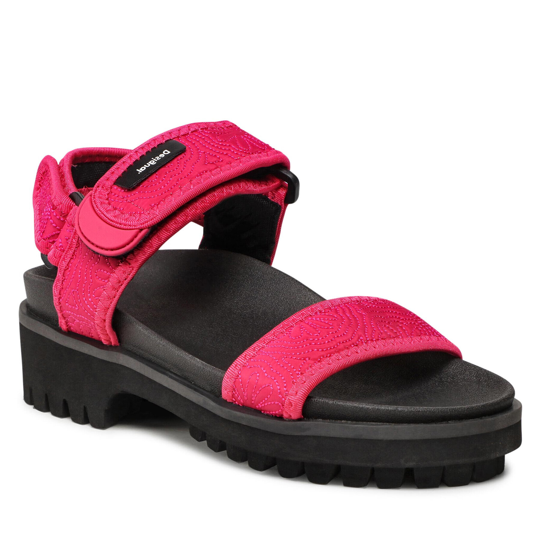 Desigual Szandál Track Sandal Daisy 22SSHA09 Rózsaszín - Pepit.hu