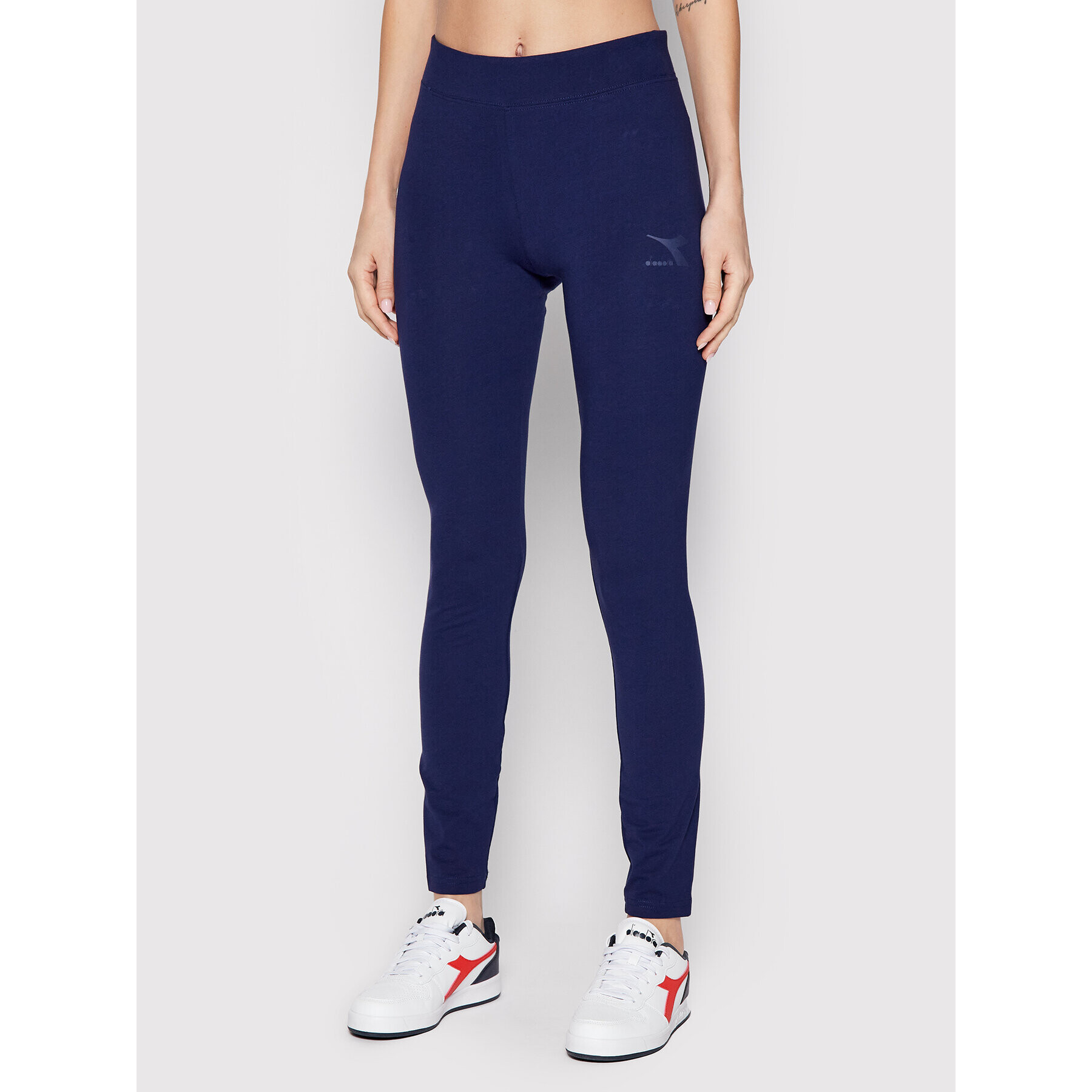 Diadora Leggings Core 102.178753 Sötétkék Slim Fit - Pepit.hu