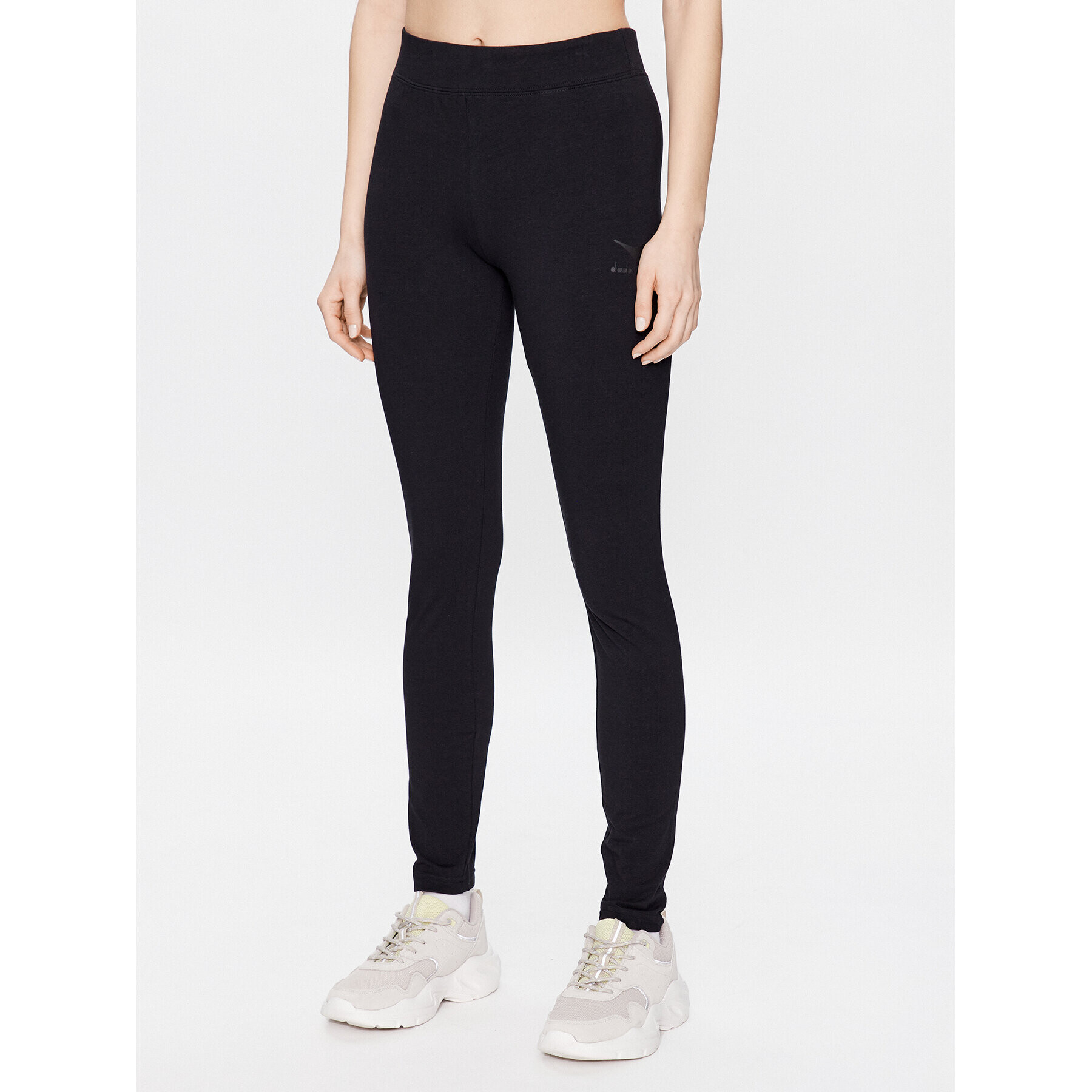 Diadora Leggings Core 102.179488 Fekete Slim Fit - Pepit.hu