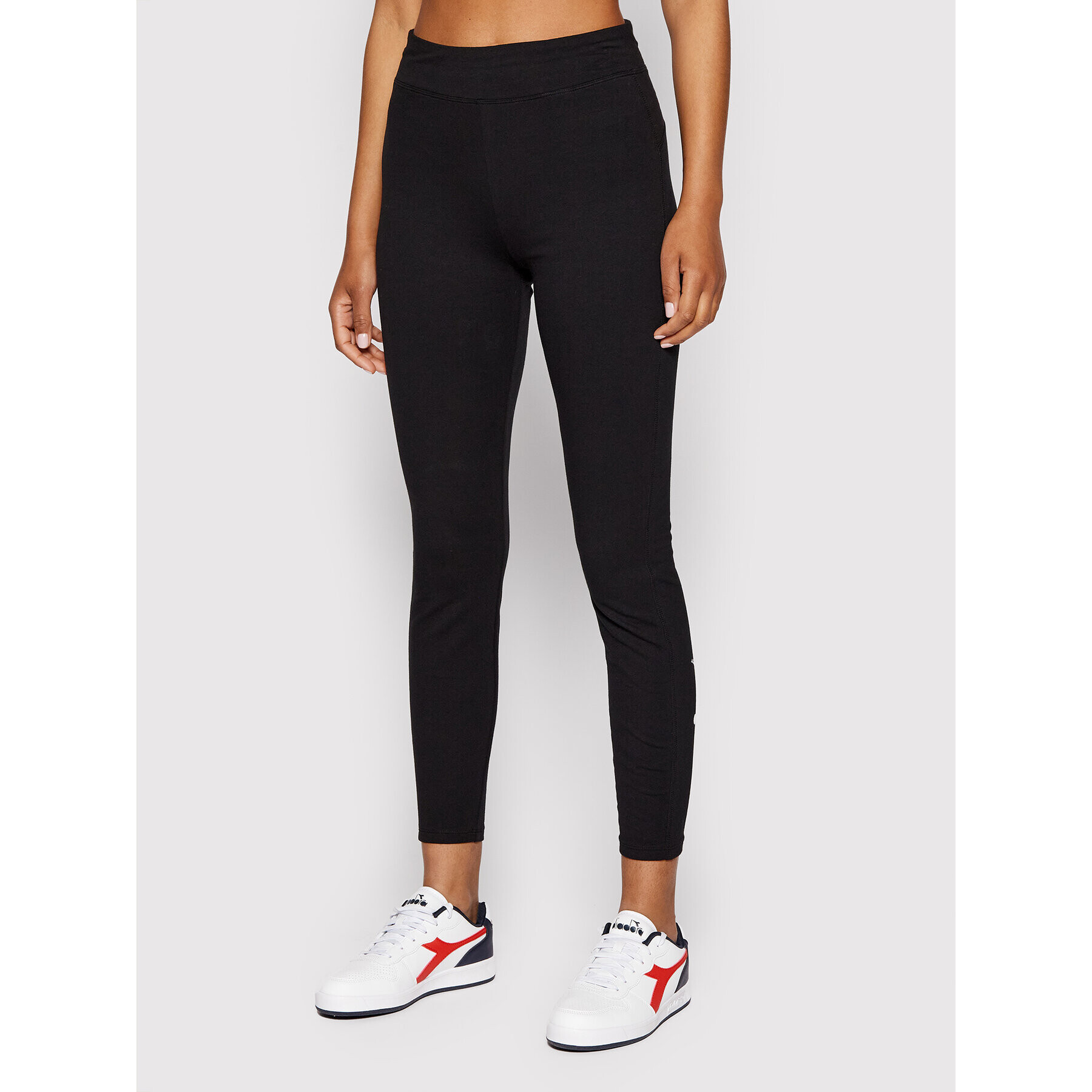 Diadora Leggings Floss 102.178186 Fekete Slim Fit - Pepit.hu