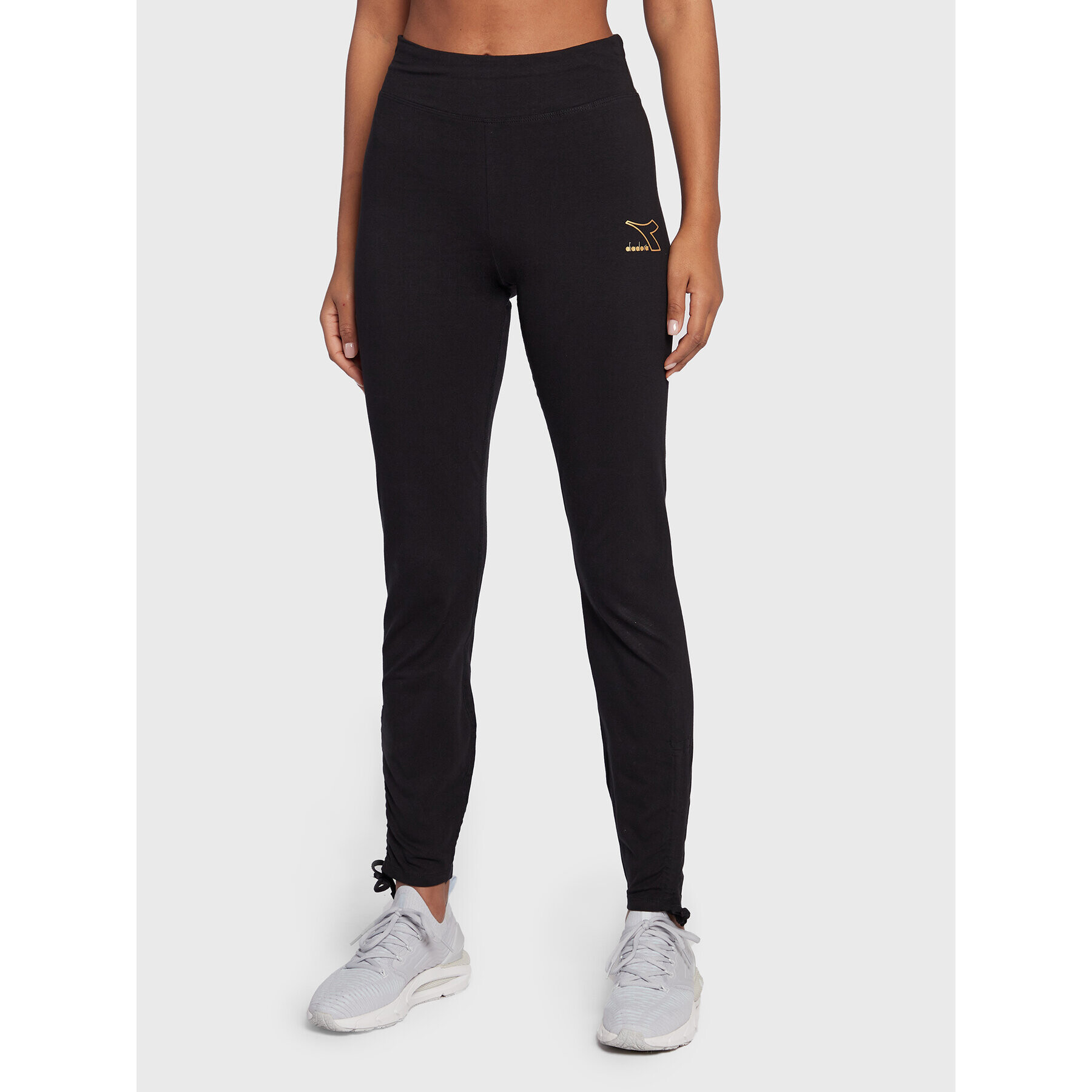 Diadora Leggings Flounce 102.178685 Fekete Slim Fit - Pepit.hu