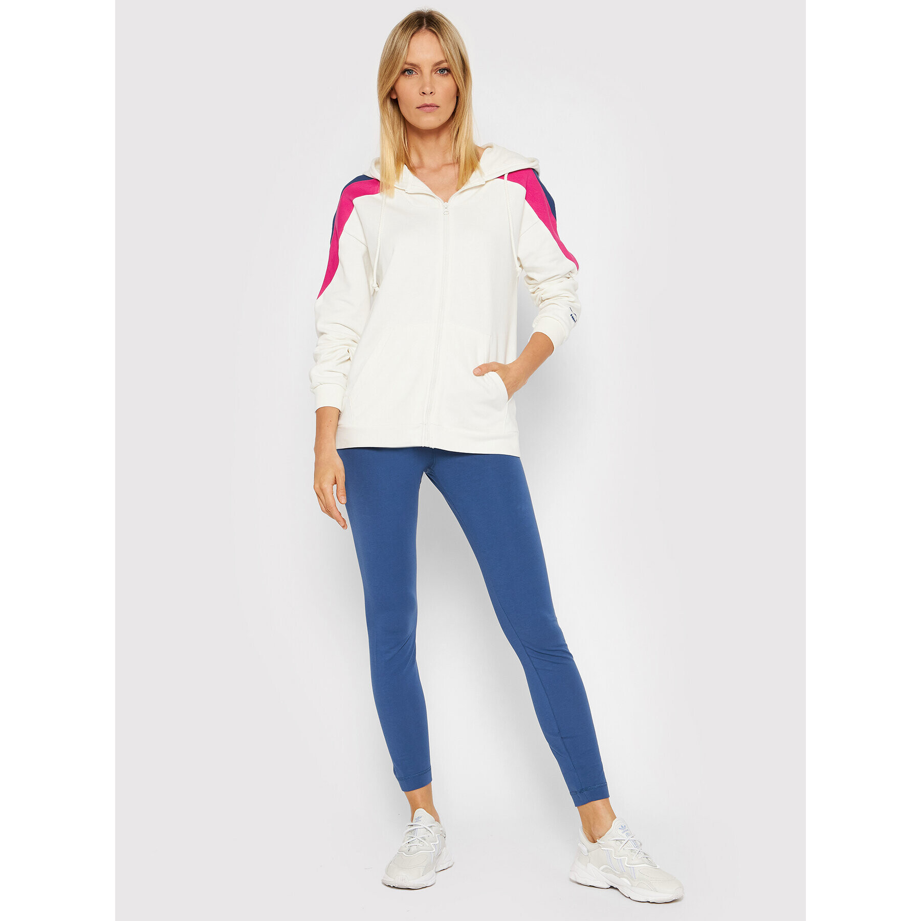 Diadora Pulóver és leggins szett Tracksuit 102.177795 Kék Regular Fit - Pepit.hu