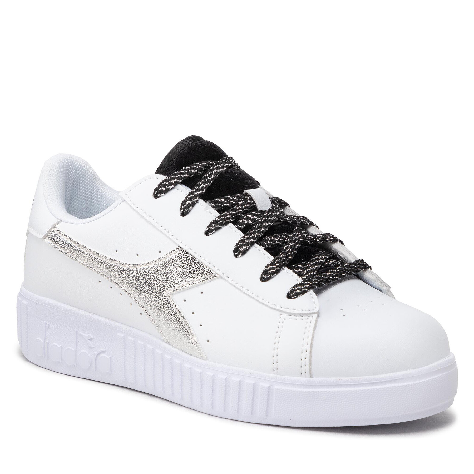 Diadora Sportcipő Game Step P Metallic Craquele Gs 101.178647 01 C0516 Fehér - Pepit.hu