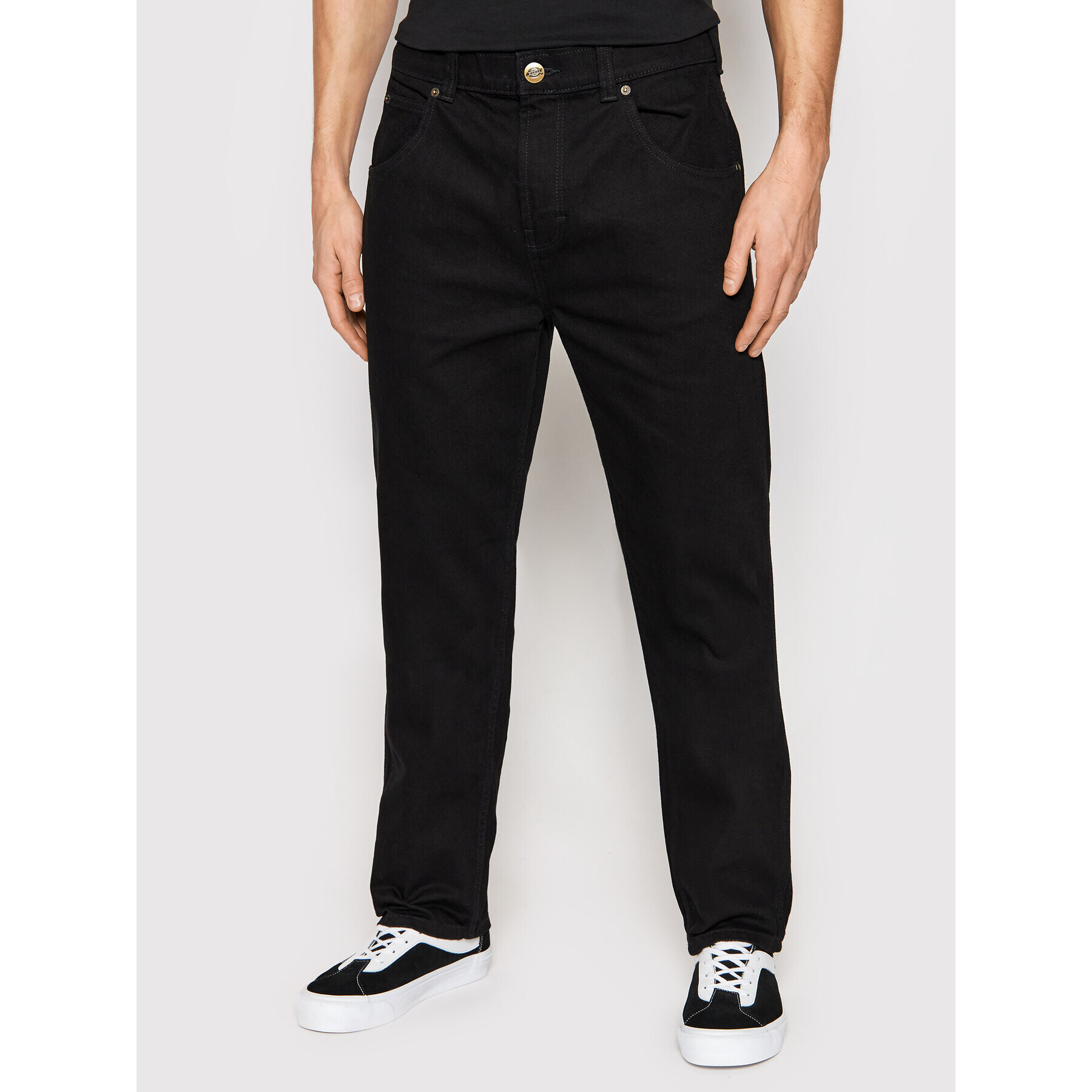 Dickies Farmer Houston DK0A4XFLRBK Fekete Relaxed Fit - Pepit.hu