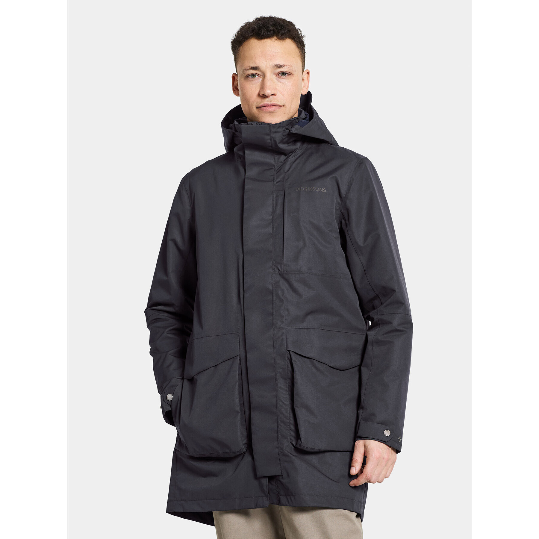 Didriksons Parka Andreas Usx Parka 505085 Sötétkék Standard Fit - Pepit.hu