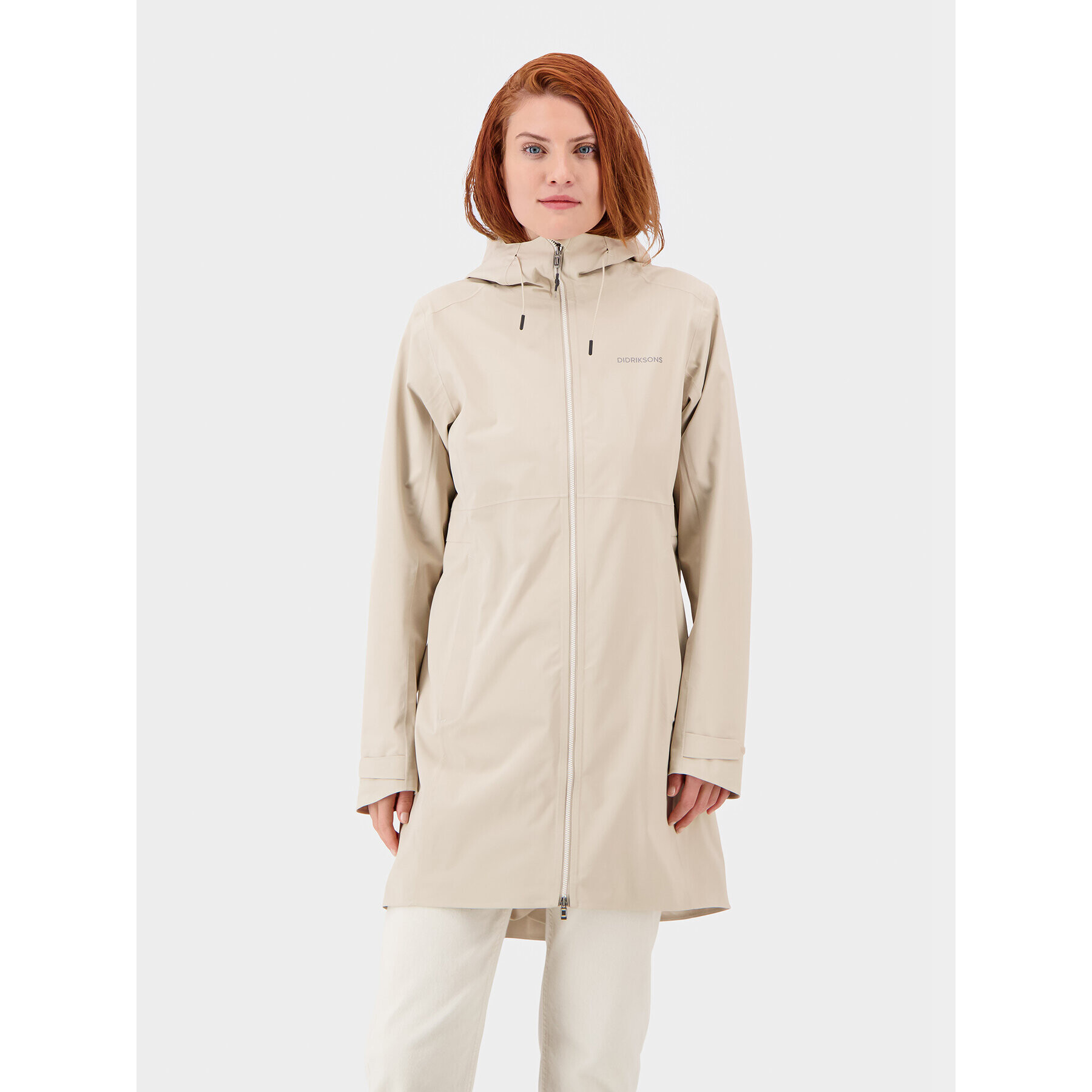 Didriksons Parka Bea 504635 Bézs Shaped Fit - Pepit.hu