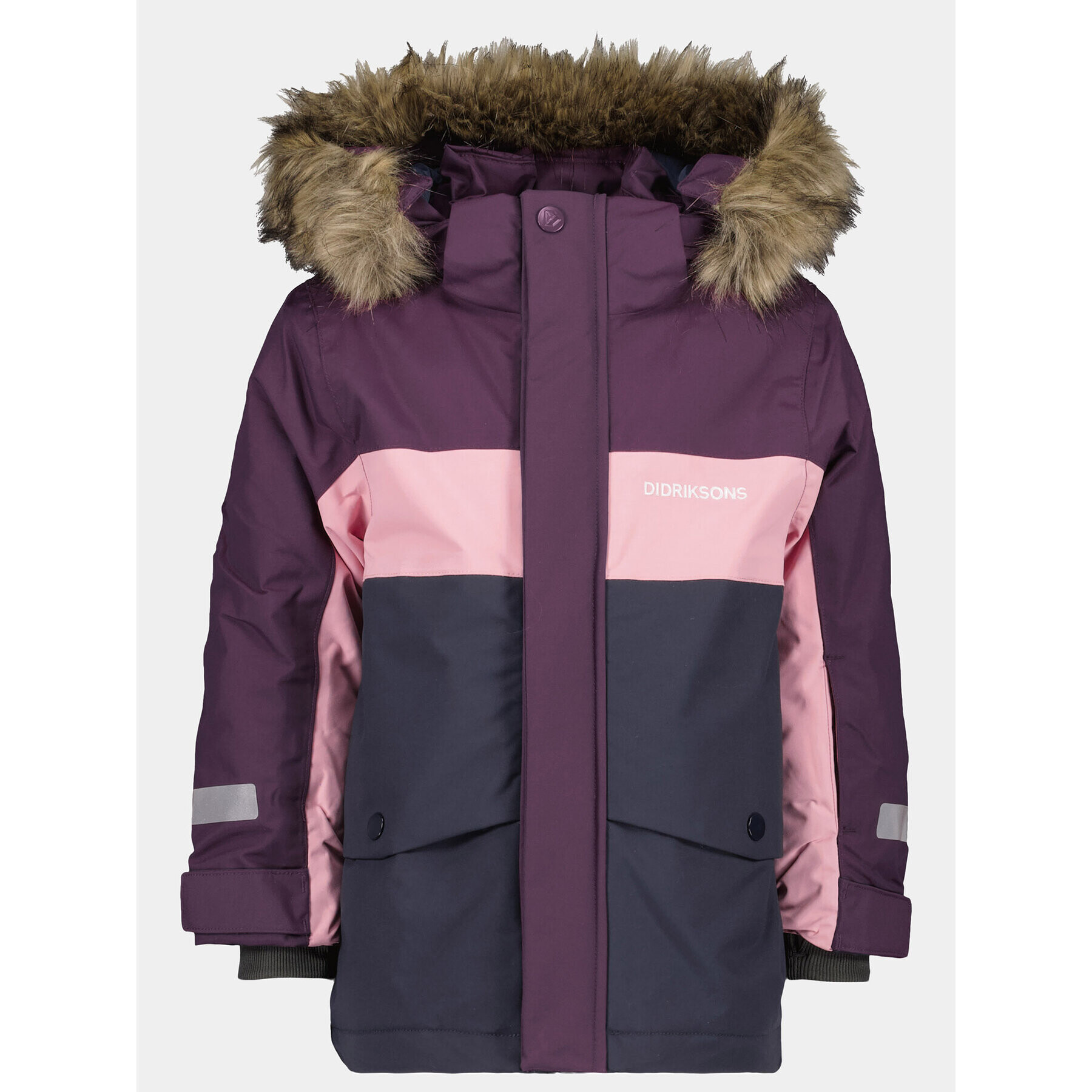 Didriksons Parka Bjärven Kids Parka 2 504898 Lila - Pepit.hu