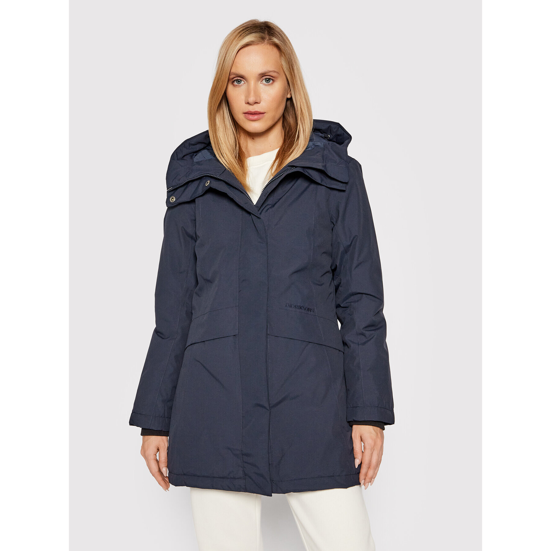 Didriksons Parka Cajsa 503908 Sötétkék Regular Fit - Pepit.hu