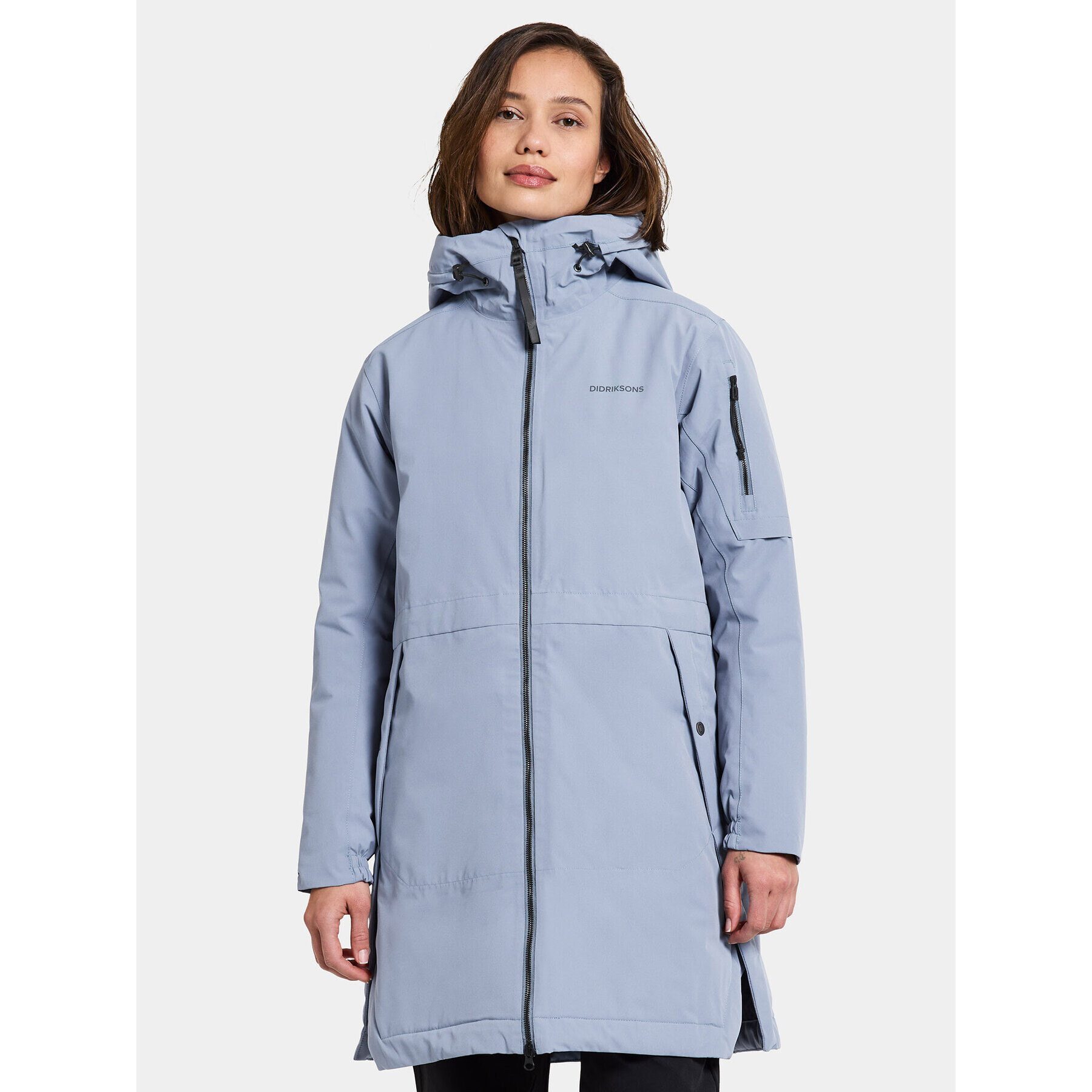 Didriksons Parka Ella Wns Parka 2 504835 Kék Regular Fit - Pepit.hu