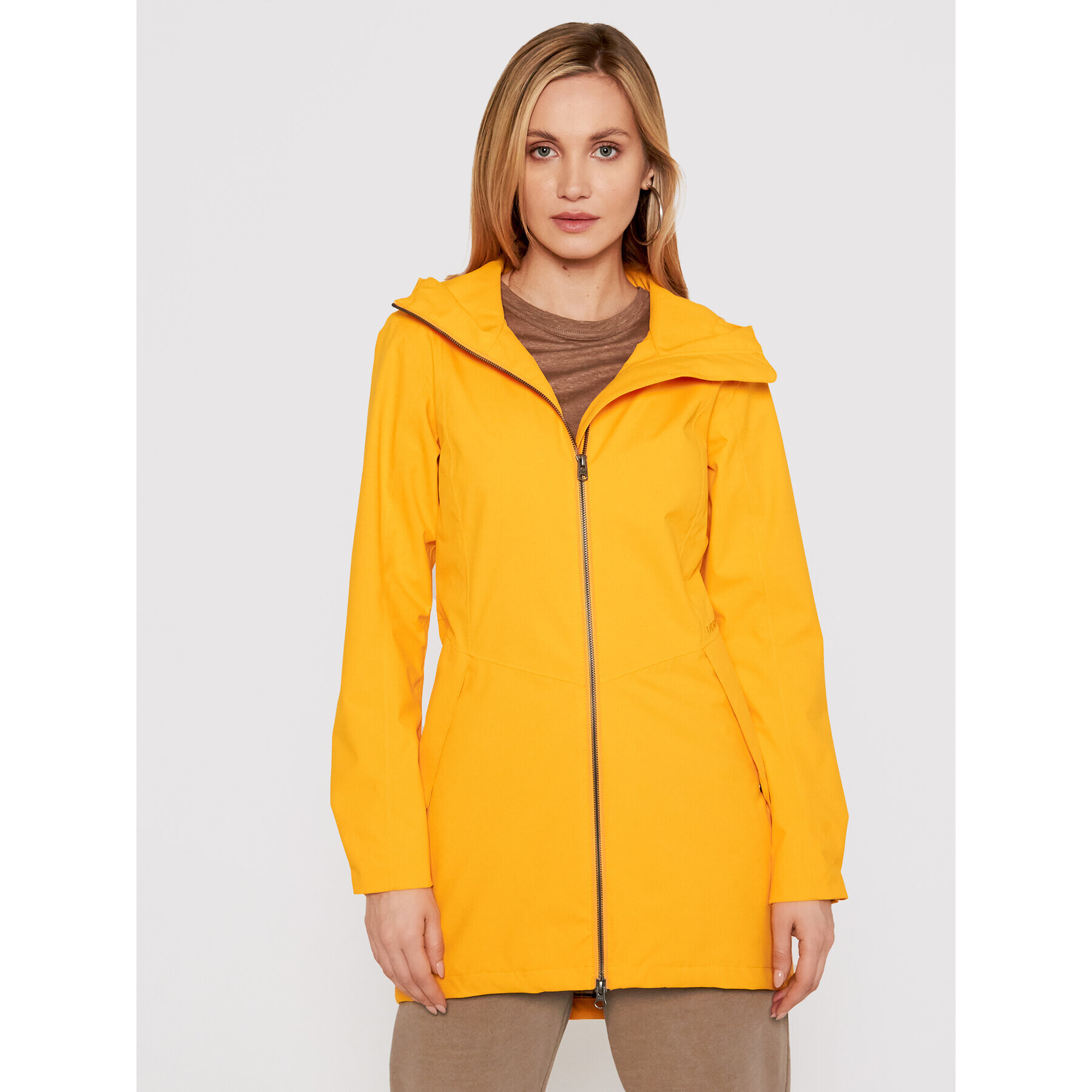 Didriksons Parka Folka 503607 Sárga Regular Fit - Pepit.hu