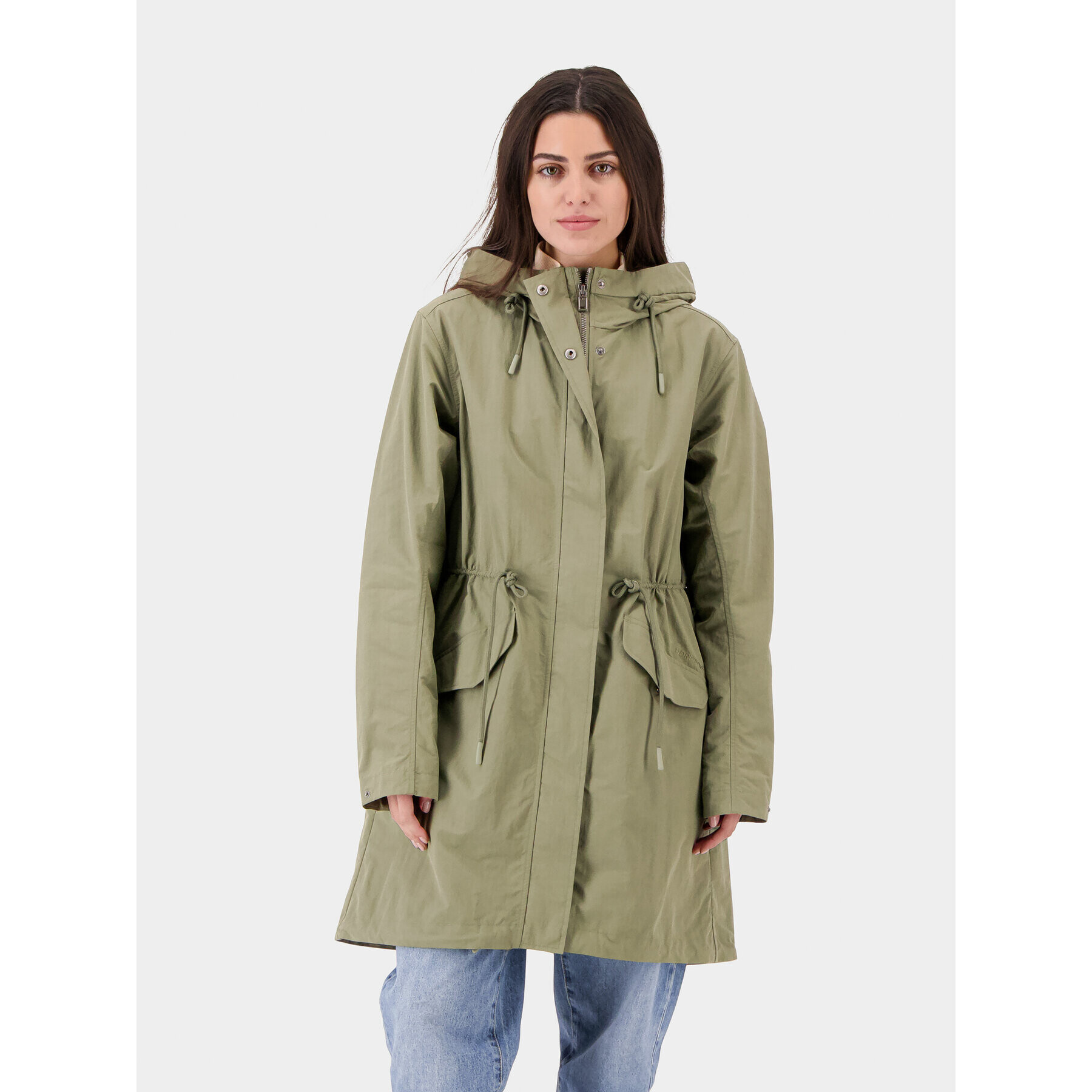 Didriksons Parka Helen 504644 Zöld Regular Fit - Pepit.hu