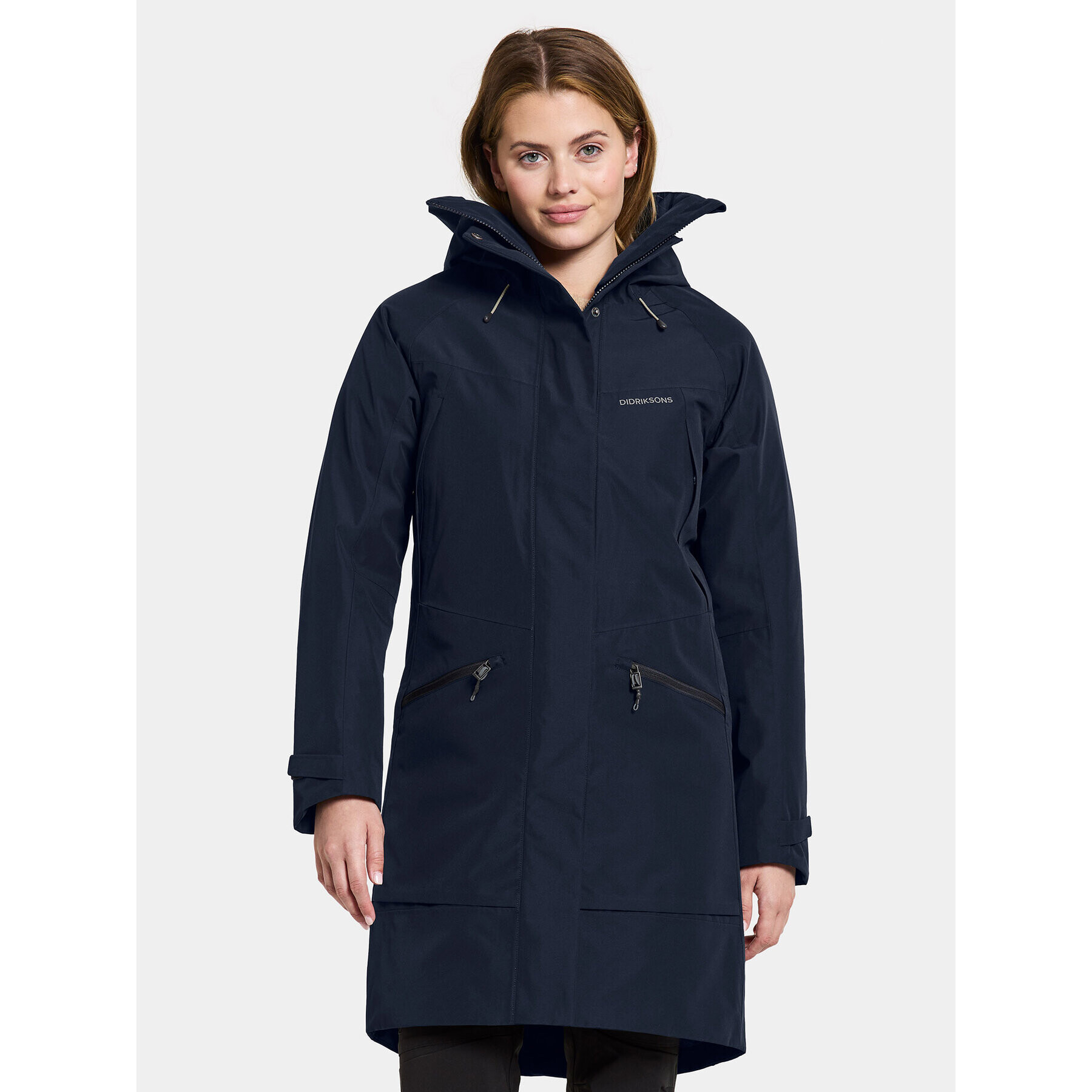 Didriksons Parka Ilma Wns Parka 8 504813 Sötétkék Regular Fit - Pepit.hu