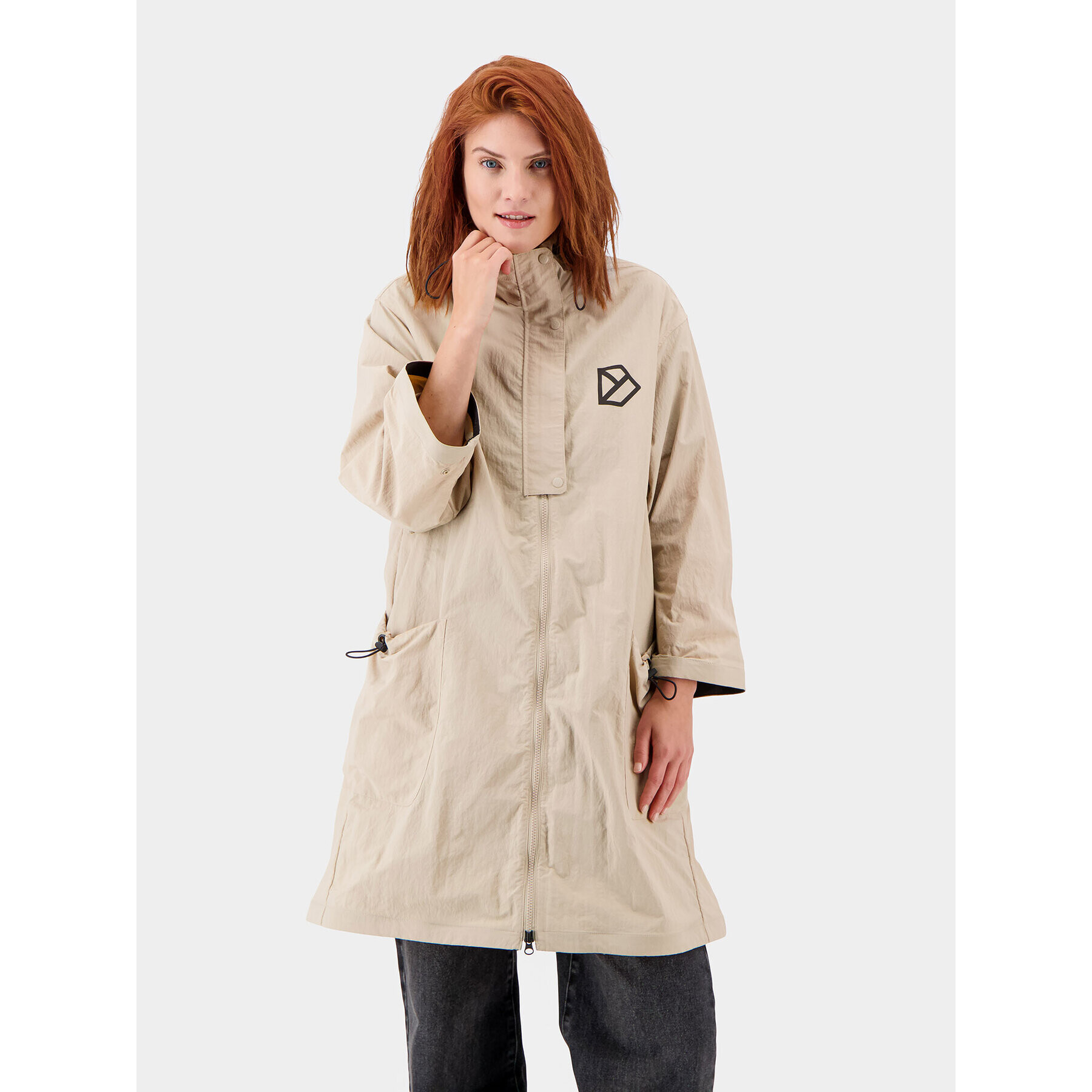 Didriksons Parka Juno 504657 Bézs Regular Fit - Pepit.hu