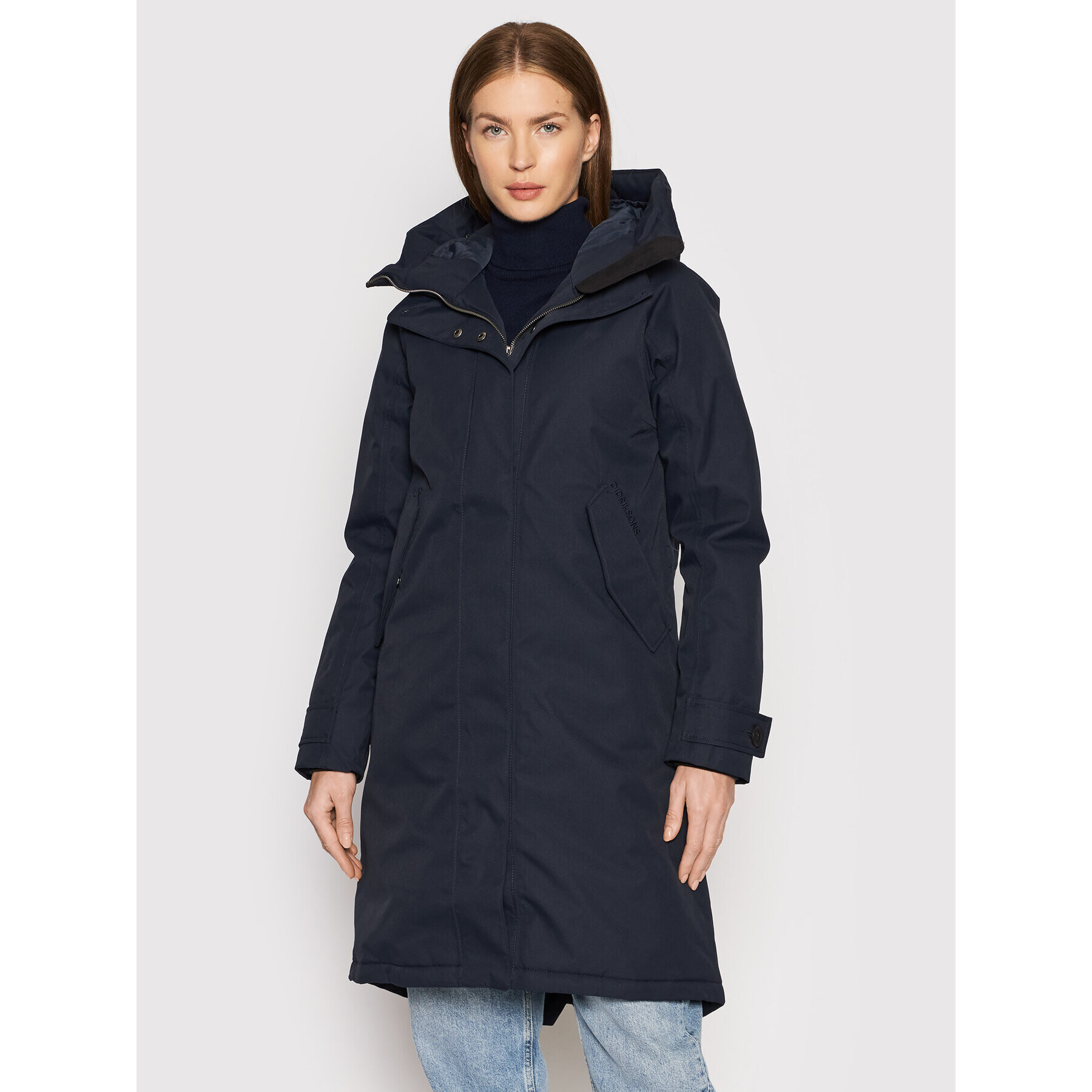 Didriksons Parka Luna 503907 Sötétkék Regular Fit - Pepit.hu