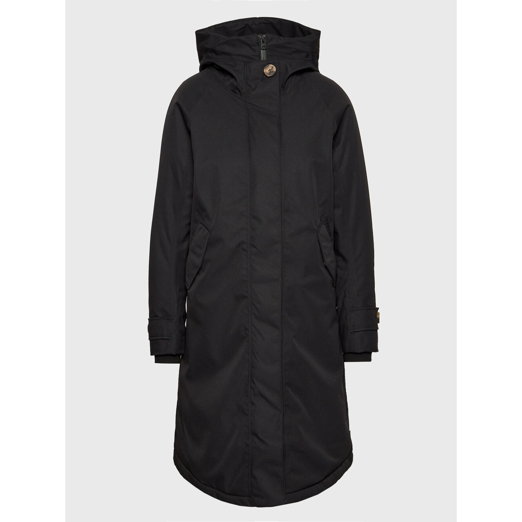 Didriksons Parka Luna 504379 Fekete Regular Fit - Pepit.hu