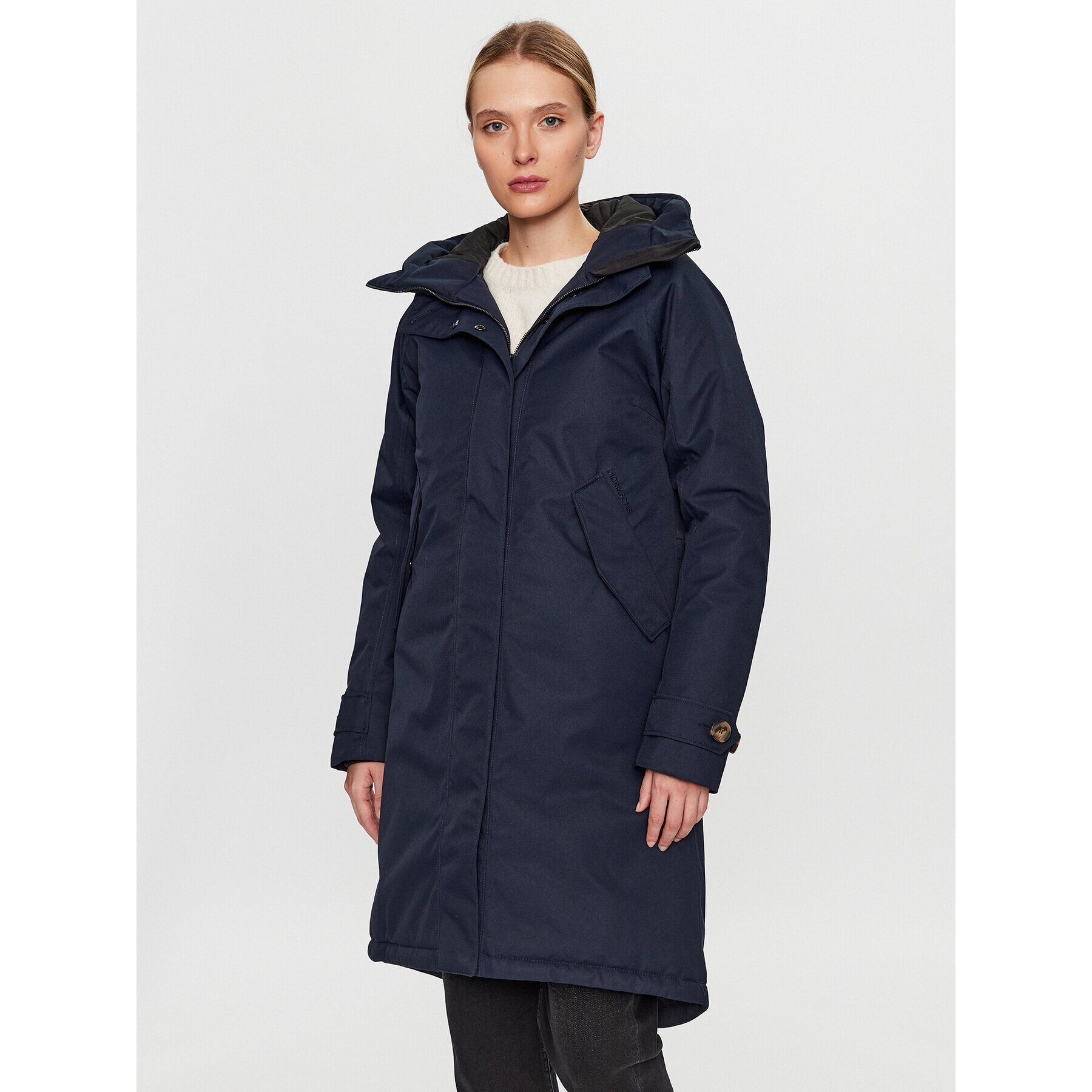 Didriksons Parka Luna 504379 Sötétkék Regular Fit - Pepit.hu