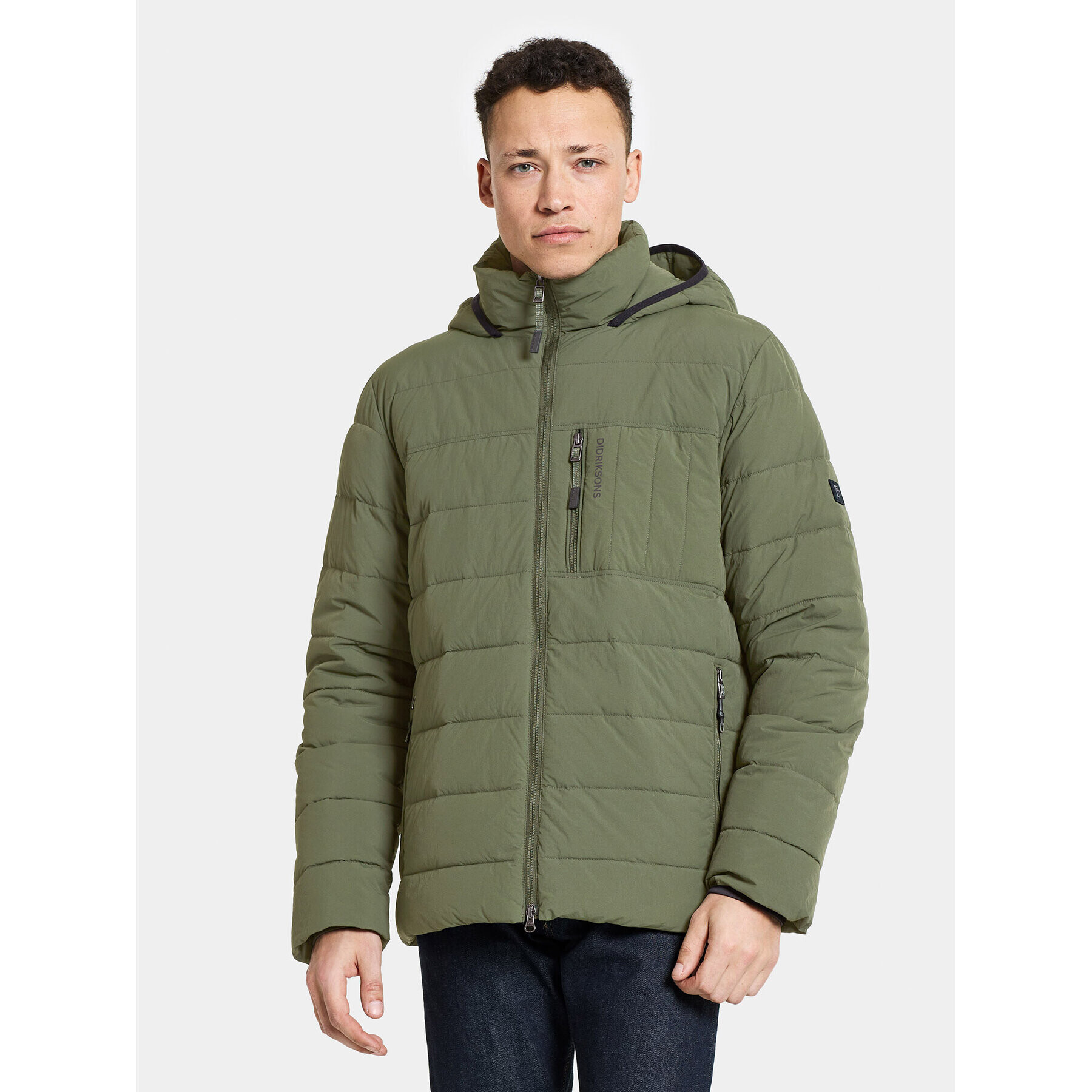 Didriksons Télikabát Jona Usx Jkt 504923 Zöld Regular Fit - Pepit.hu