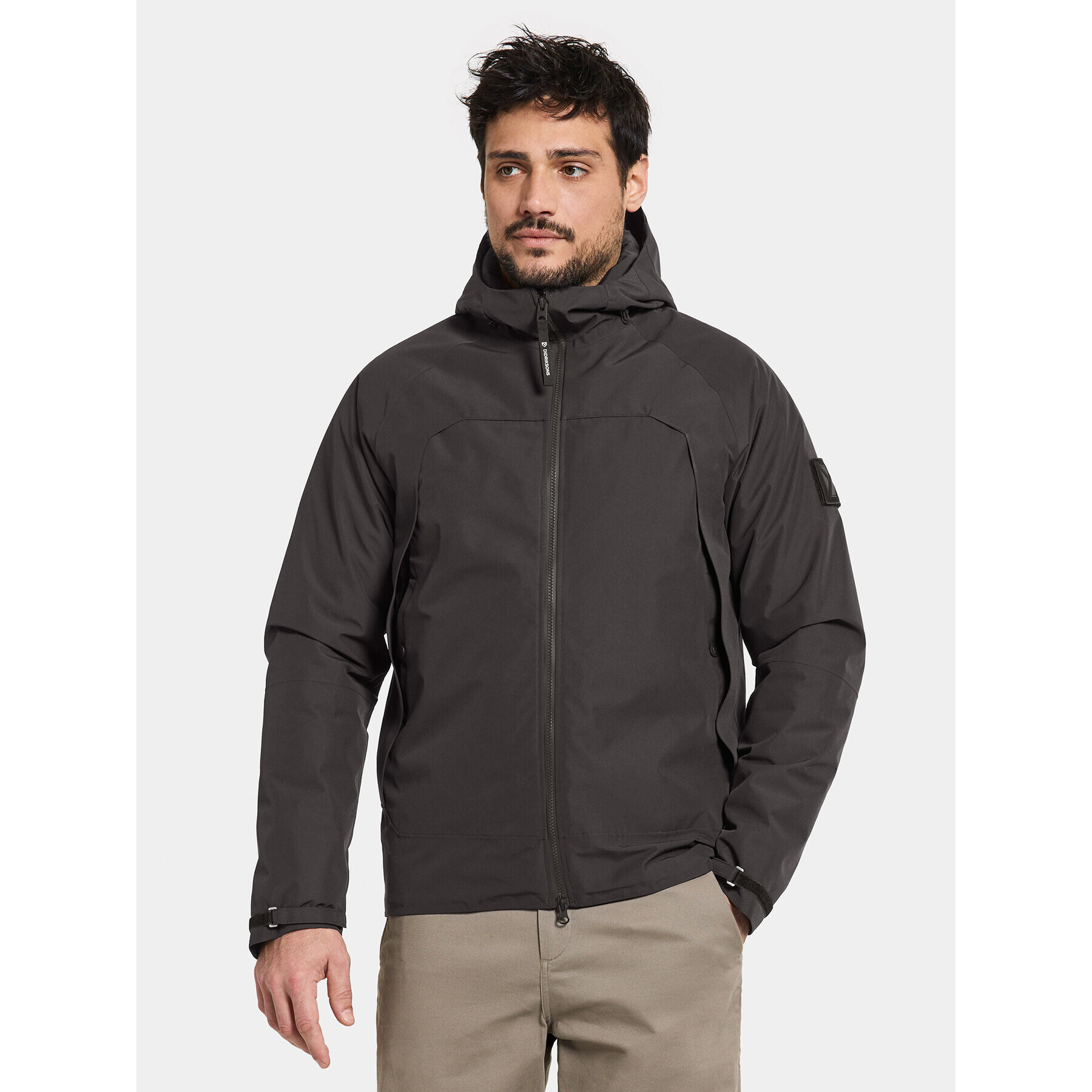 Didriksons Télikabát Zino Usx Jkt 504864 Fekete Regular Fit - Pepit.hu