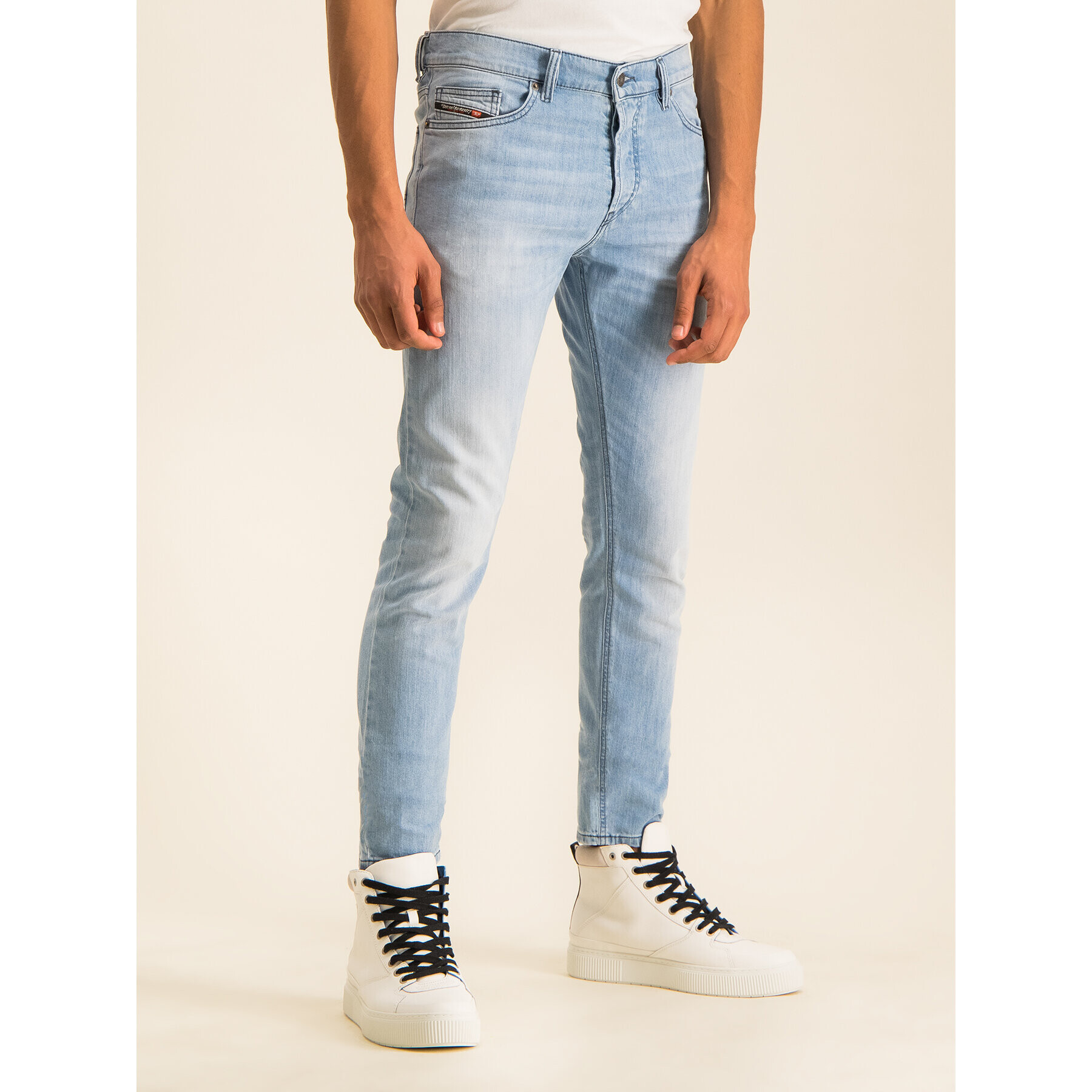 Diesel Farmer D-Luster 00SID9 0095U Kék Slim Fit - Pepit.hu