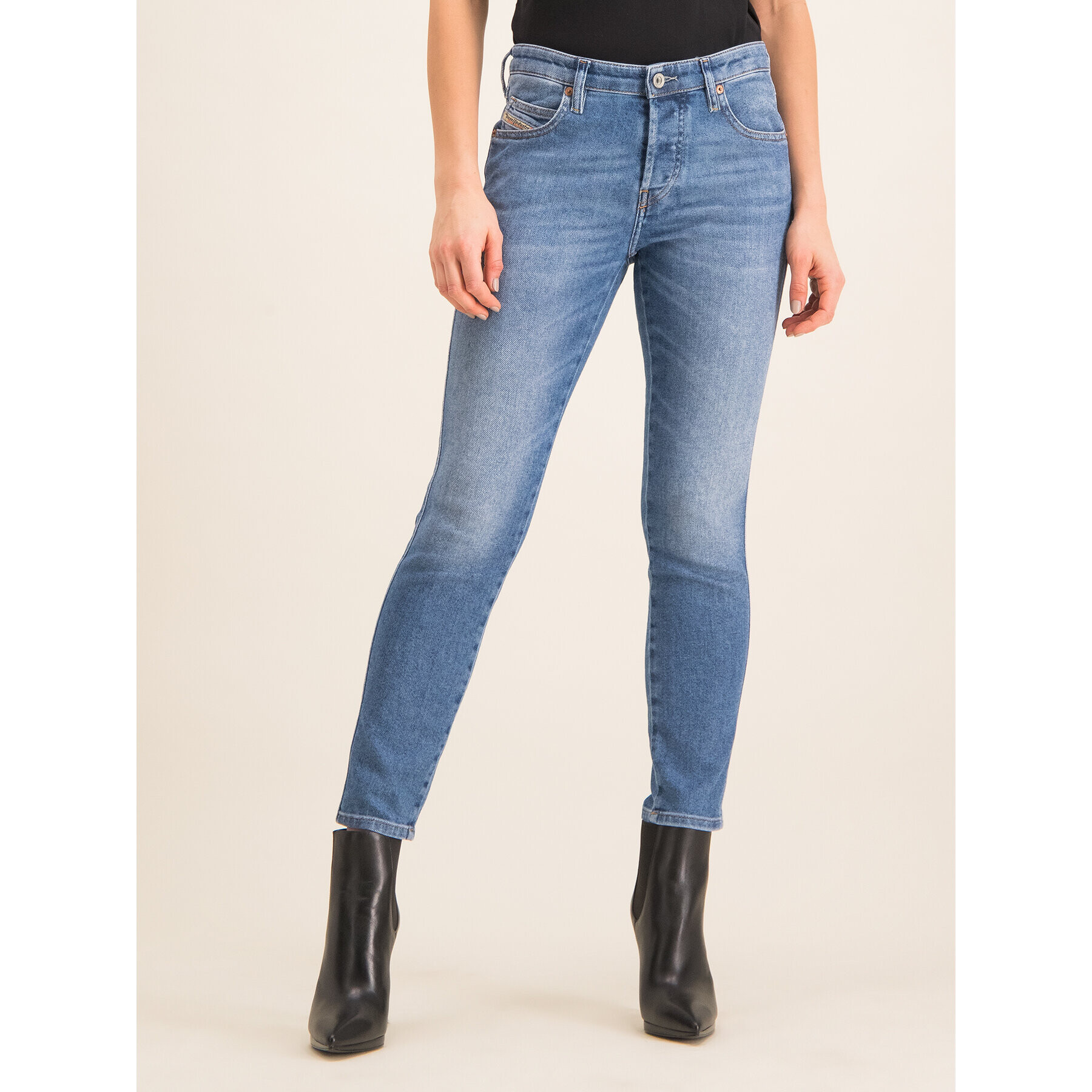 Diesel Skinny Fit Farmer Babhila 00S7LY 084PR Kék Skinny Fit - Pepit.hu