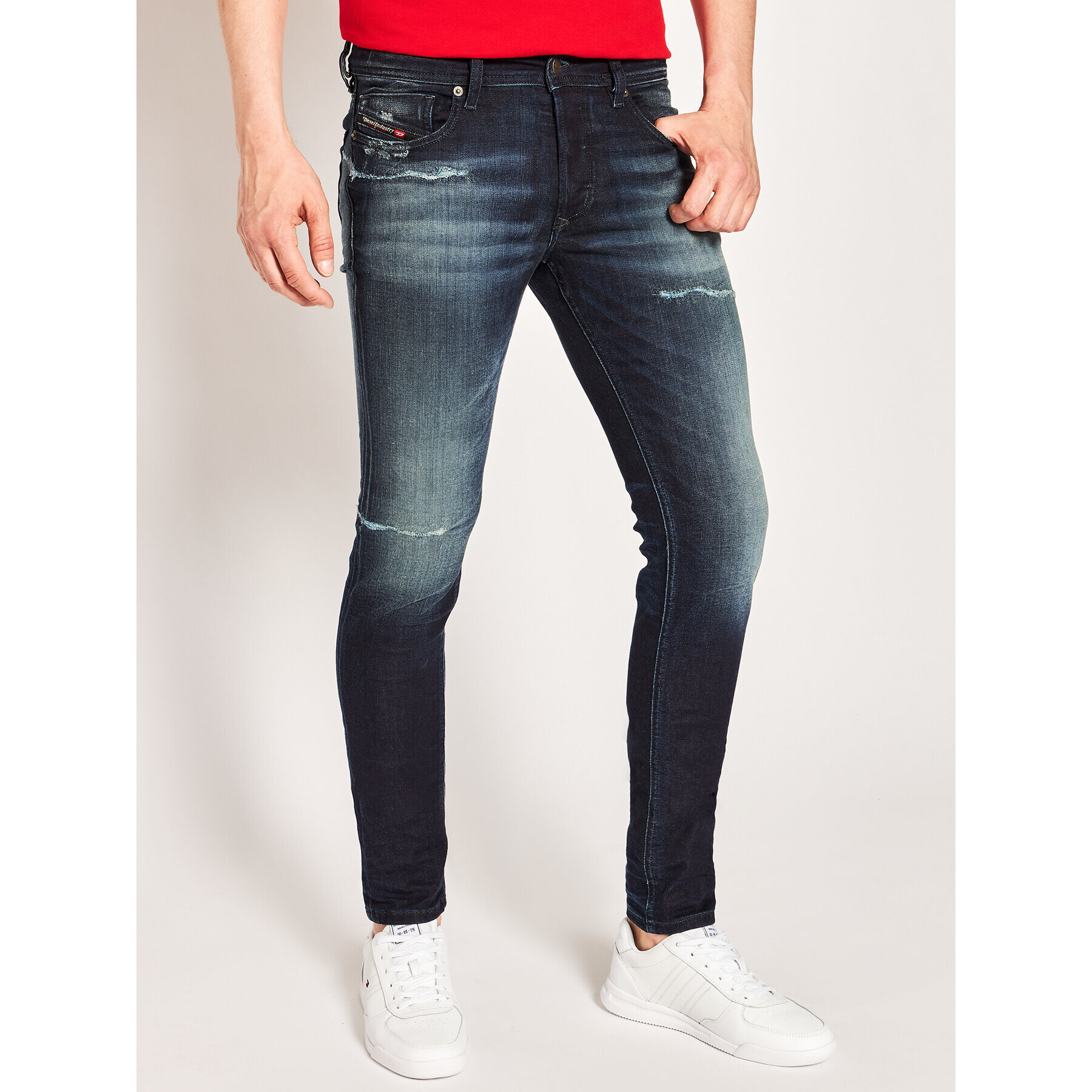 Diesel Skinny Fit Farmer Sleenker 00SWJF 0097P Sötétkék Skinny Fit - Pepit.hu