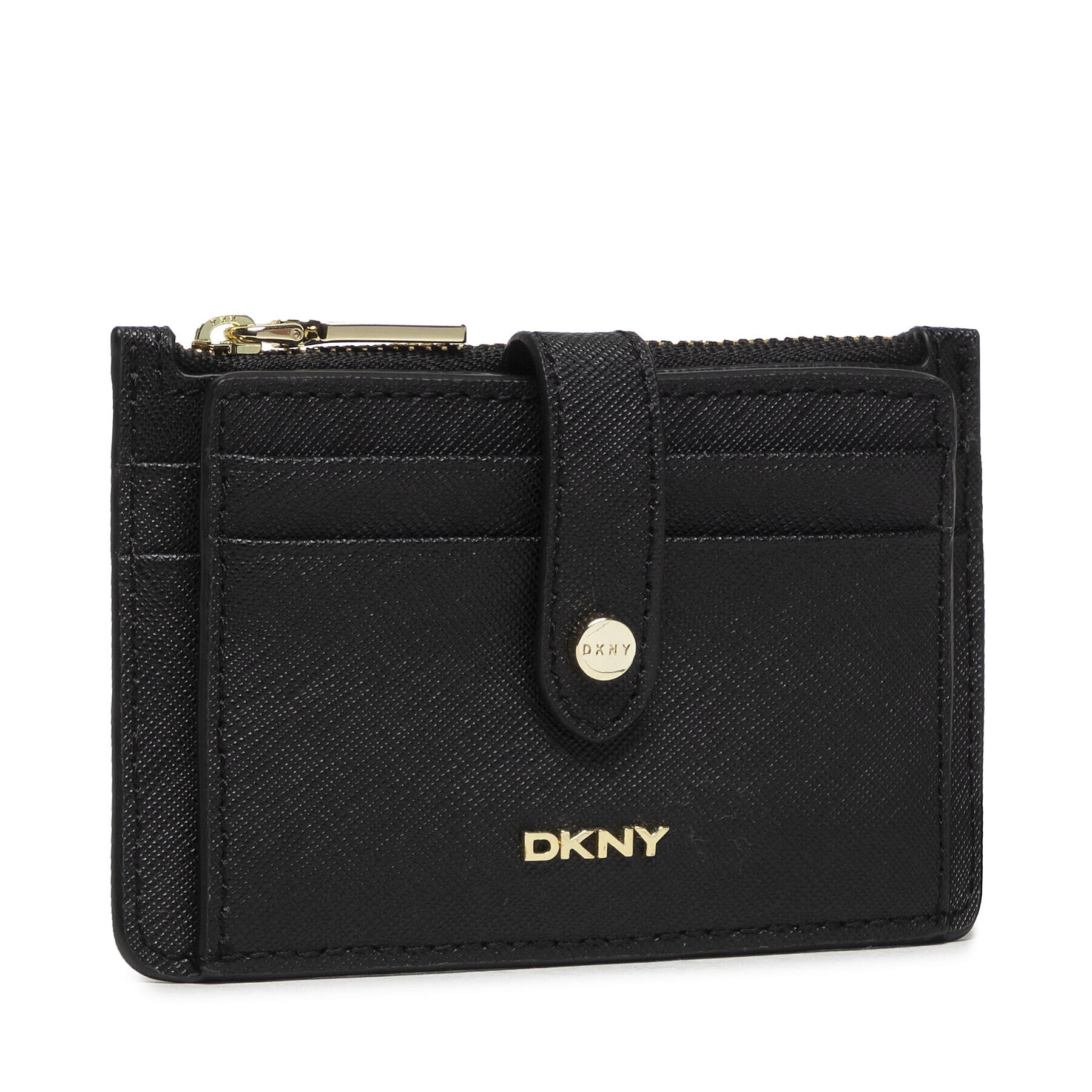 DKNY Bankkártya tartó Thomasina Zip Cardho R13Z1P74 Fekete - Pepit.hu